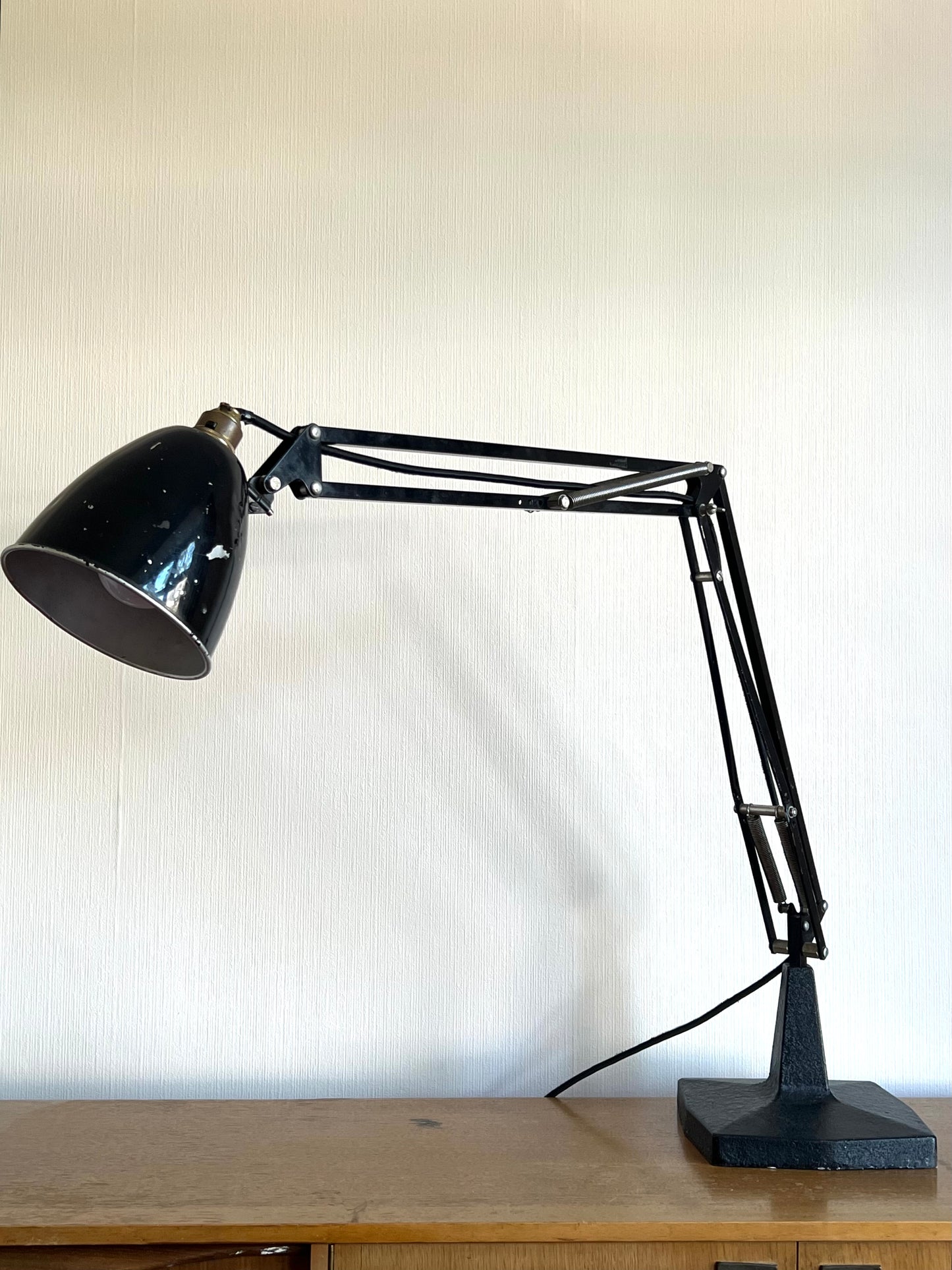 Early Herbert Terry Anglepoise 1209 Table Lamp