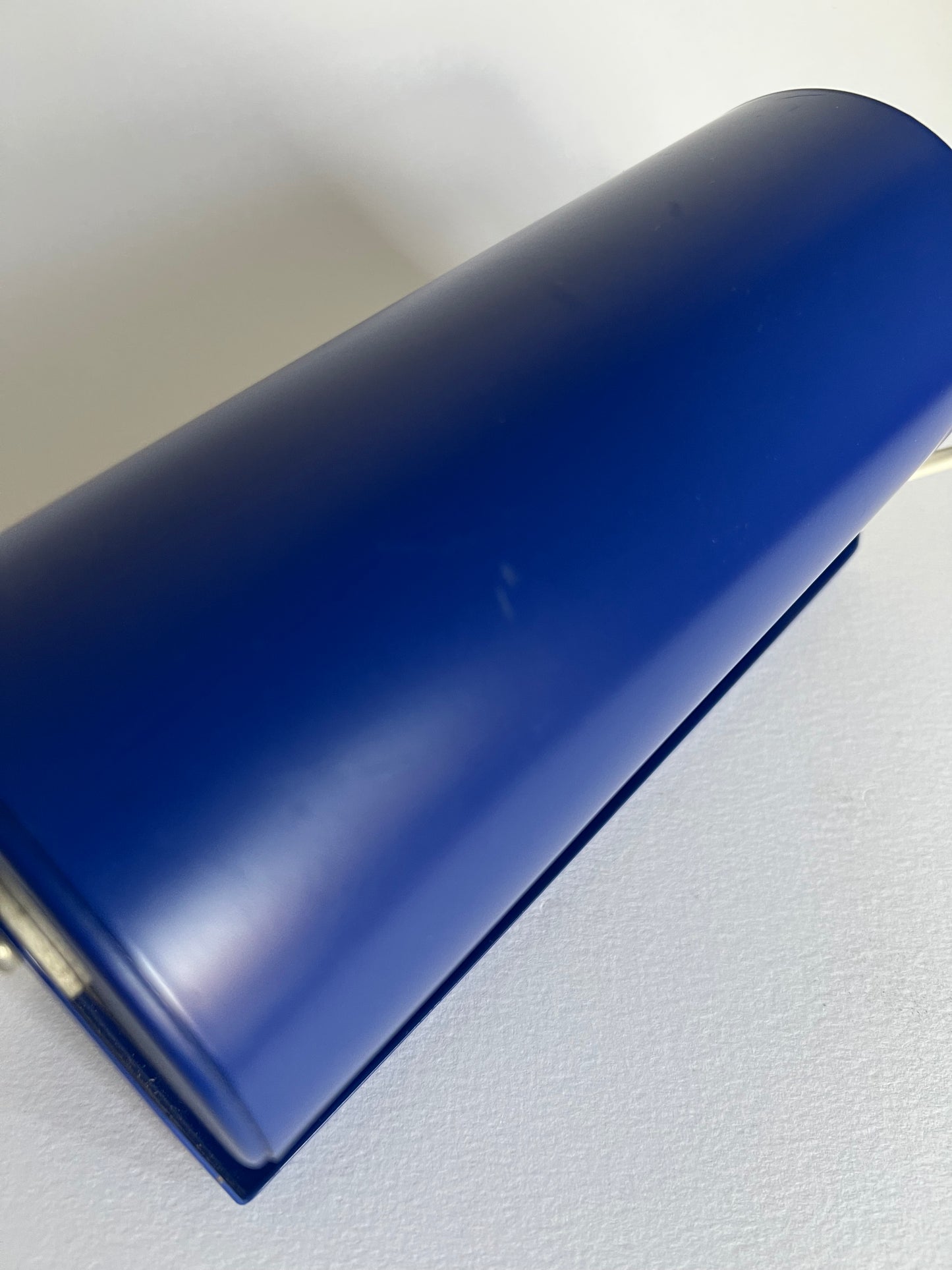 Vintage Mid Century Ikea V413 Blue Wall Lamp