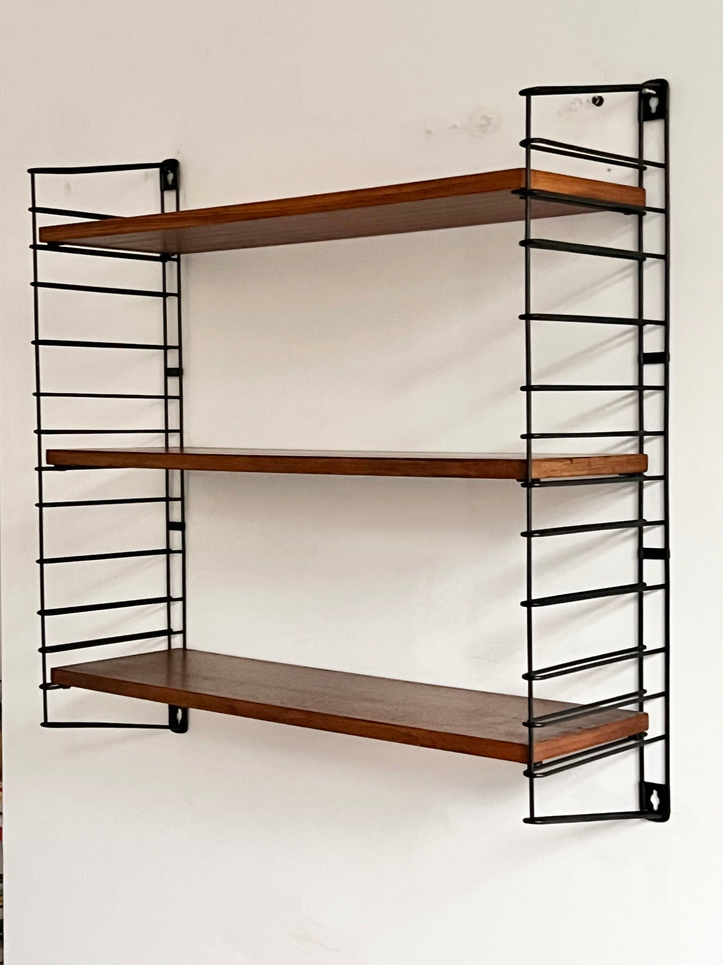 Vintage Mid Century Tomado String Shelving Unit