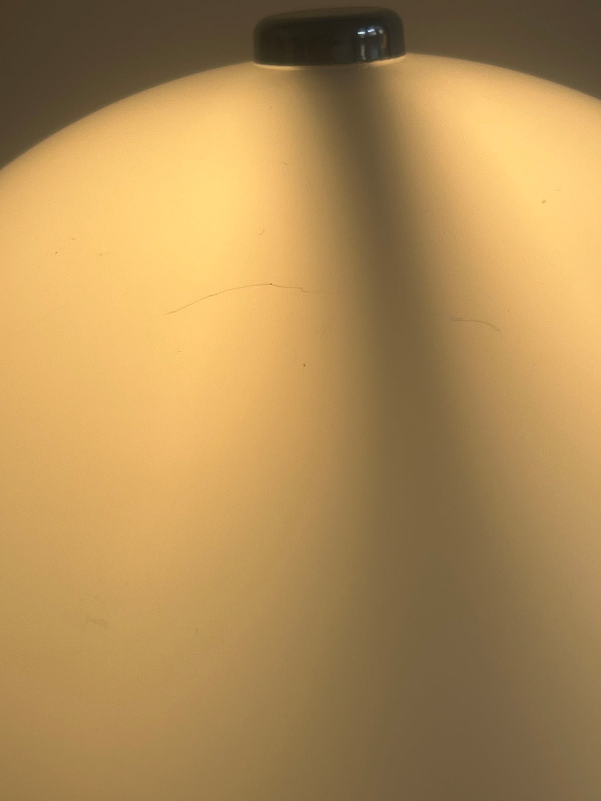 Mid Century Cosmo Designs Chrome & Acrylic Mushroom Table Lamp