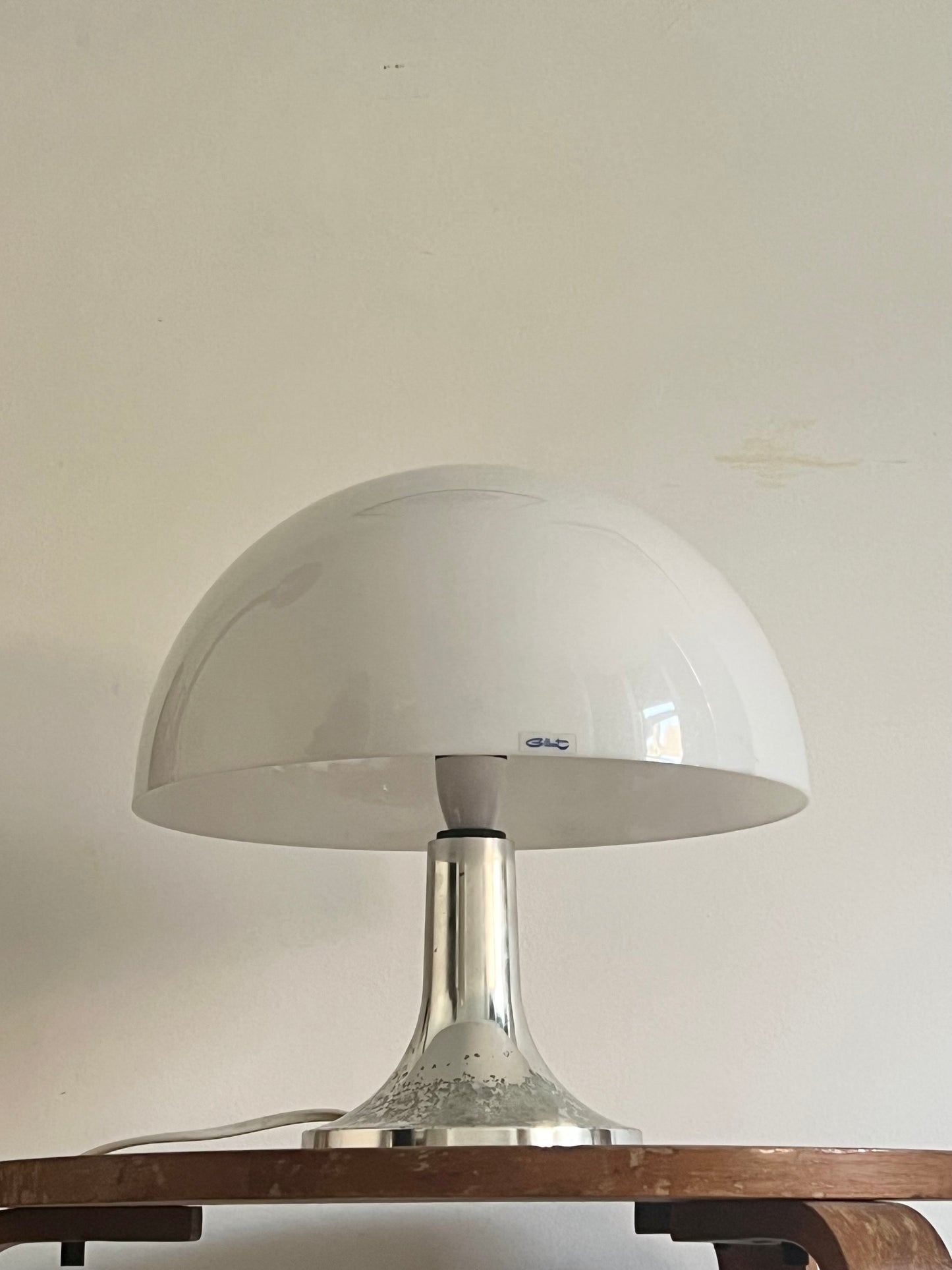 Mid Century Space Age Mushroom Lamp by Gilbert