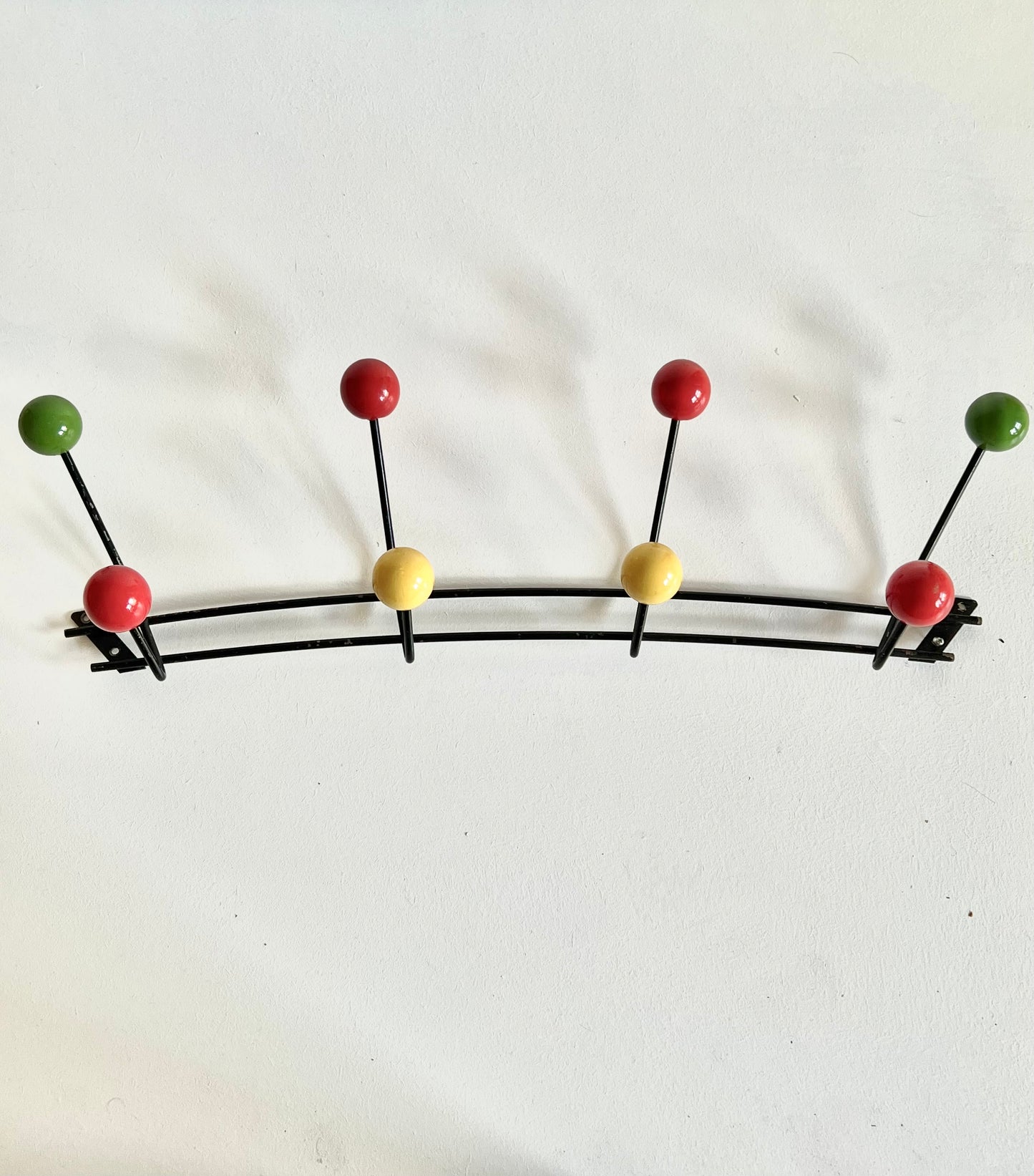 Vintage Mid Century Atomic Space Age Coat Rack