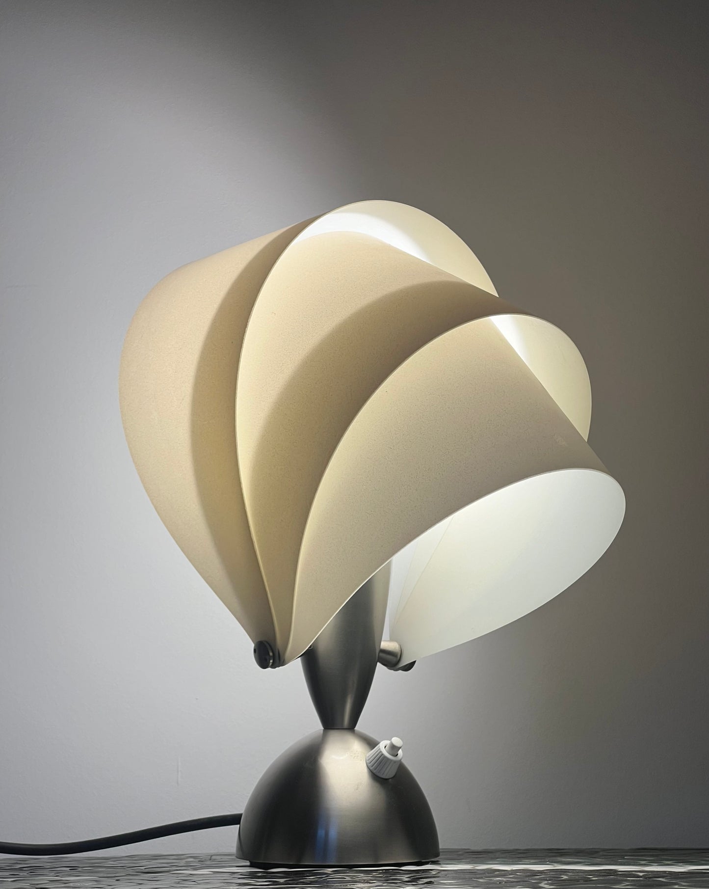 Sculptural Table Lamp by Hannes Wettstein for Oluce