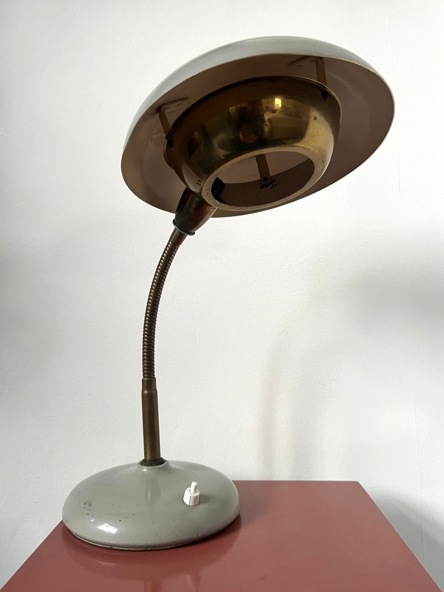 Mid Century Art Deco Space Age Table Lamp