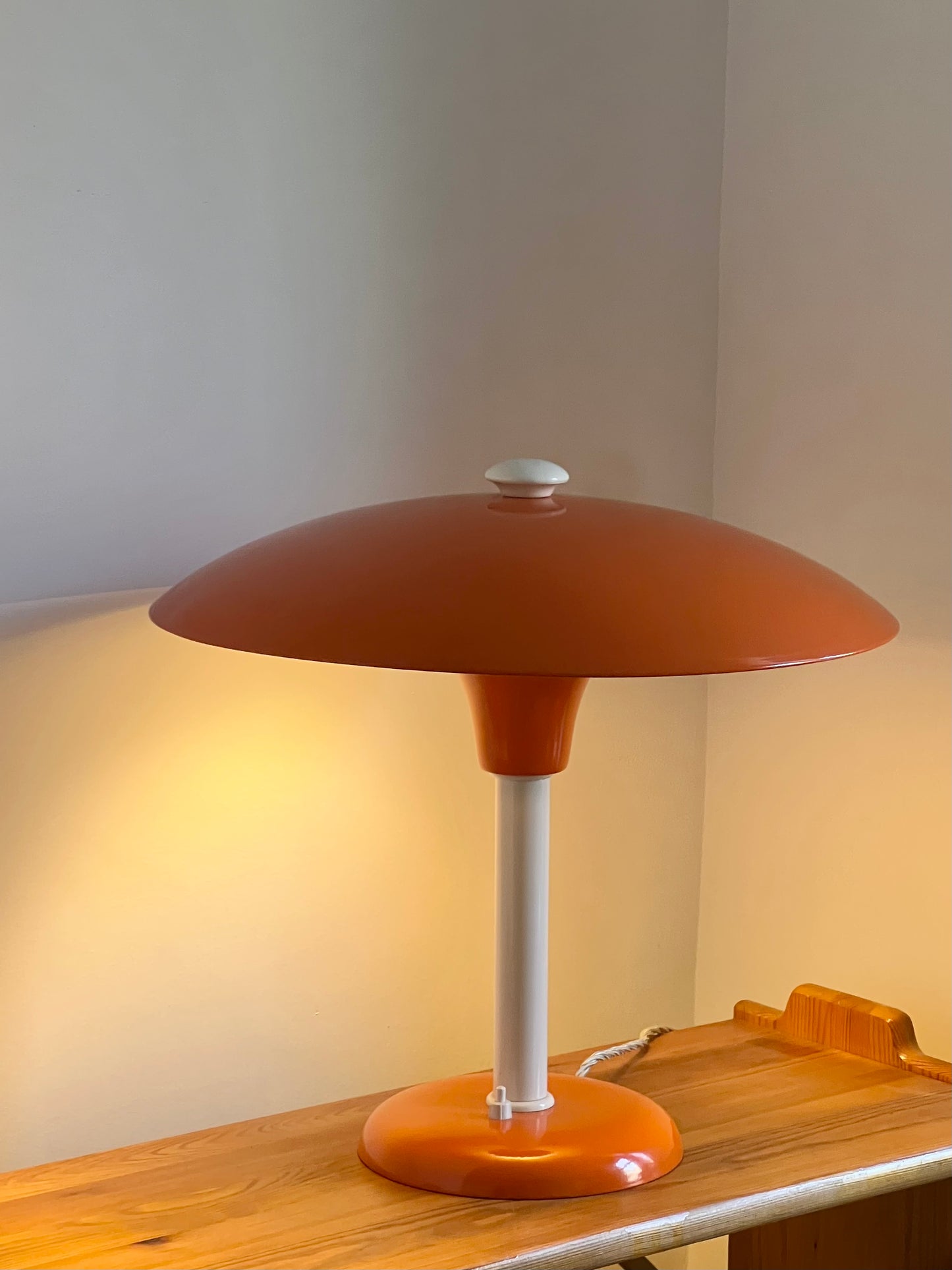 Art Deco Modernist Bauhaus Mushroom Lamp by Max Schumacher