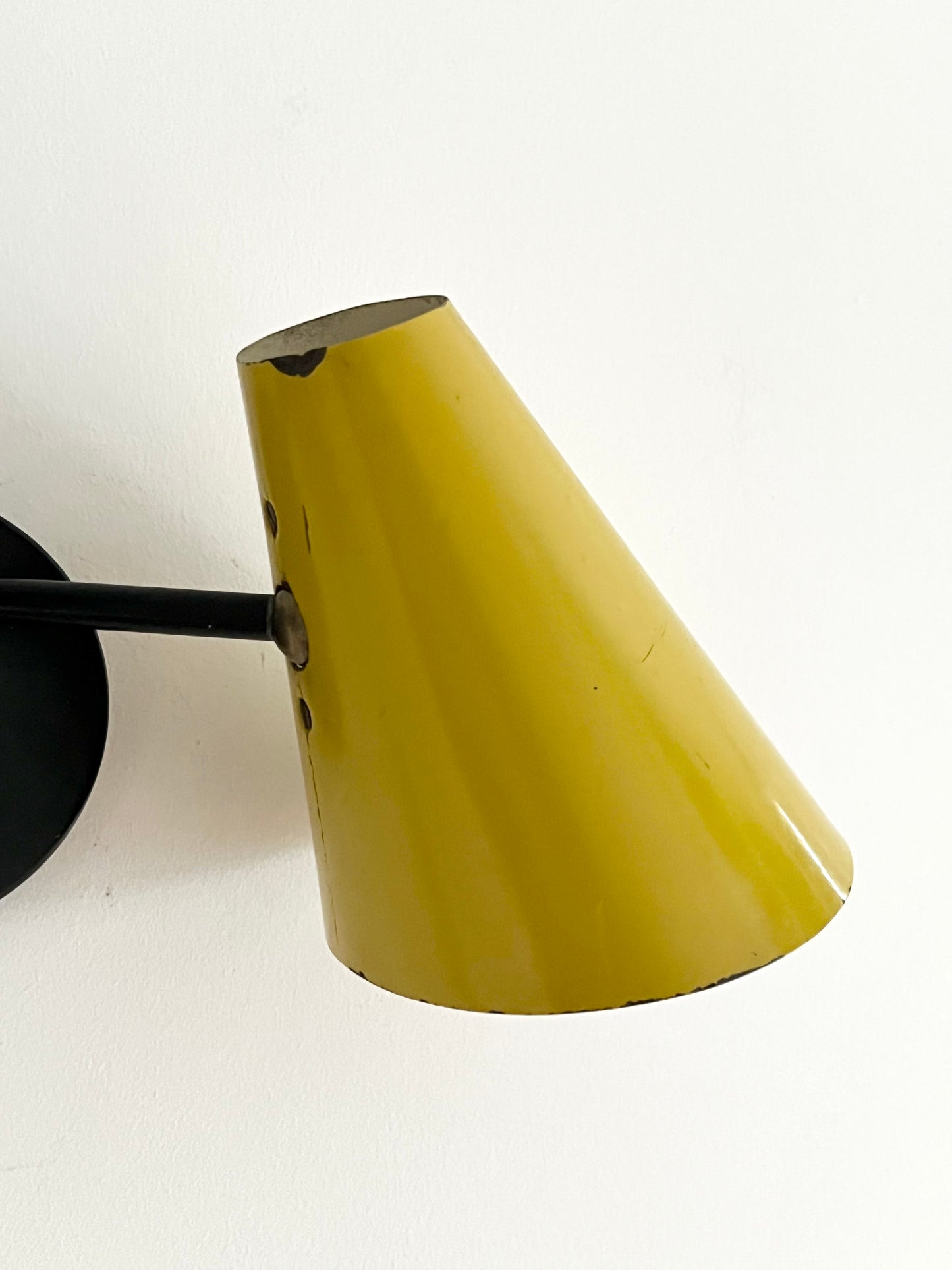 Mid Century Modern Wall Lamp by  Jacques Biny