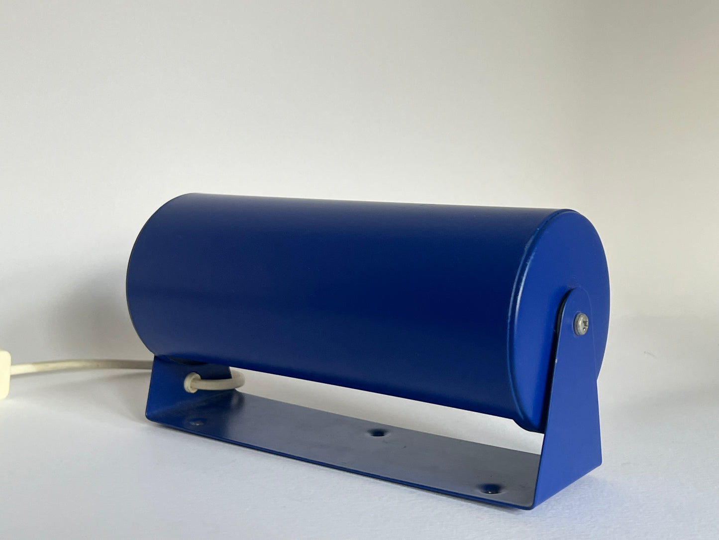 Vintage Mid Century Ikea V413 Blue Wall Lamp