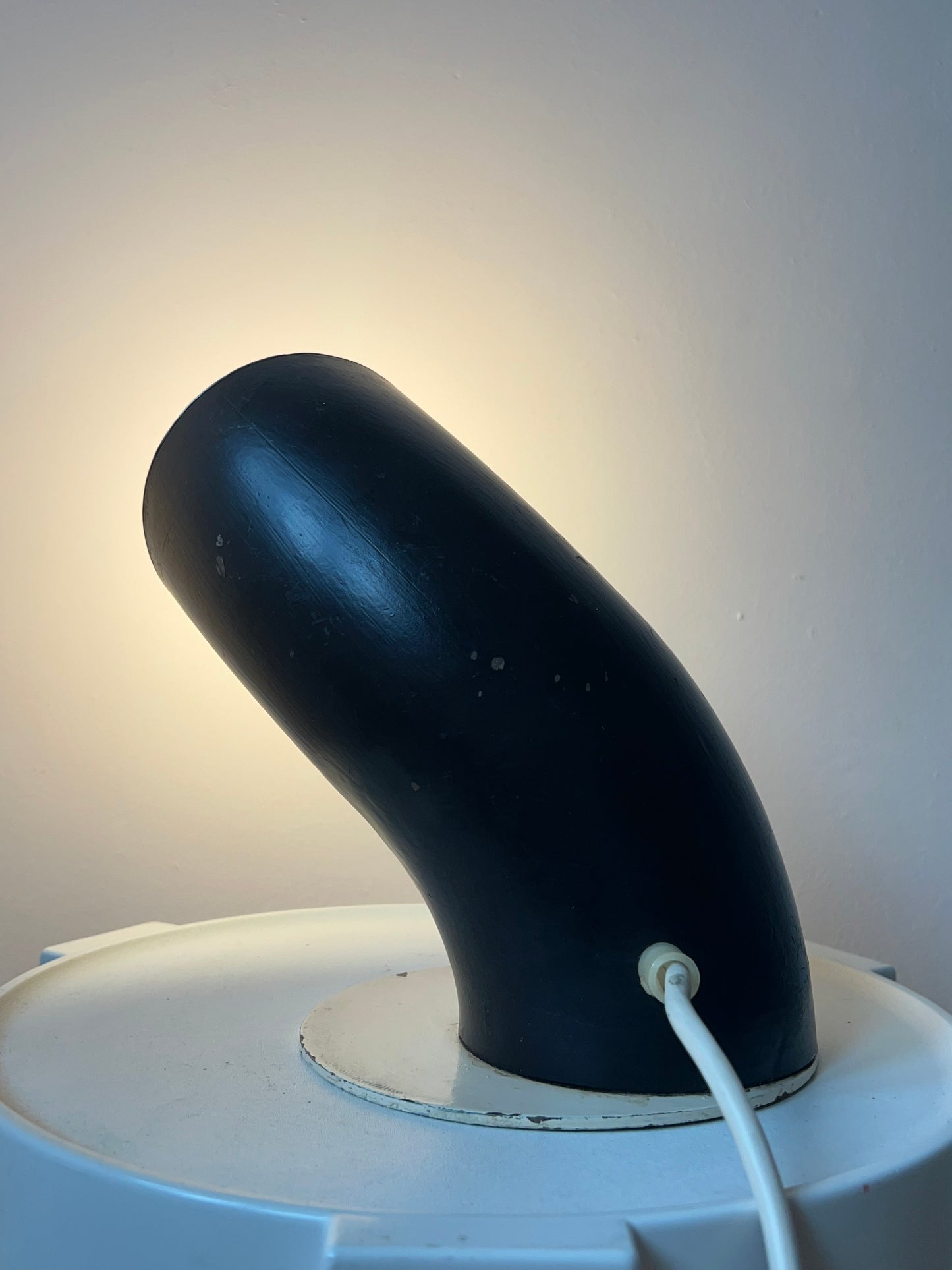 Mid Century Sculptural Tubular Table Lamp