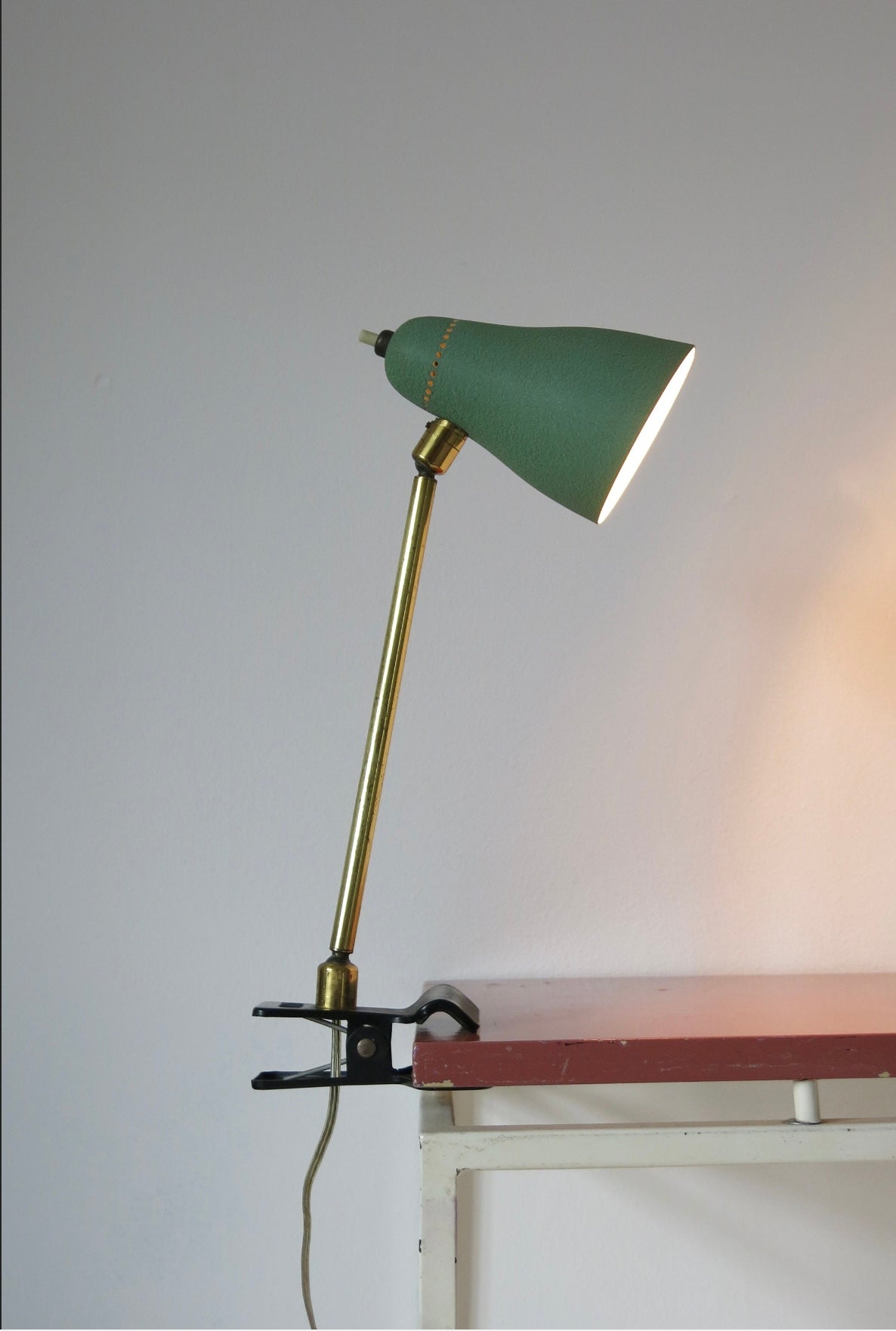 Giuseppe Ostuni Surface Clamp Lamp for Oluce