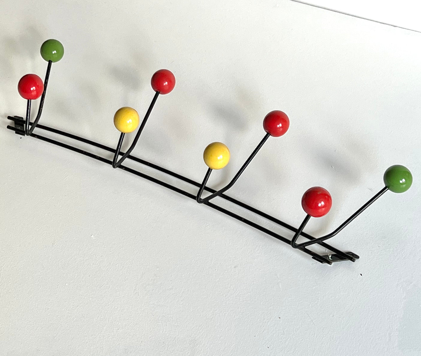 Vintage Mid Century Atomic Space Age Coat Rack