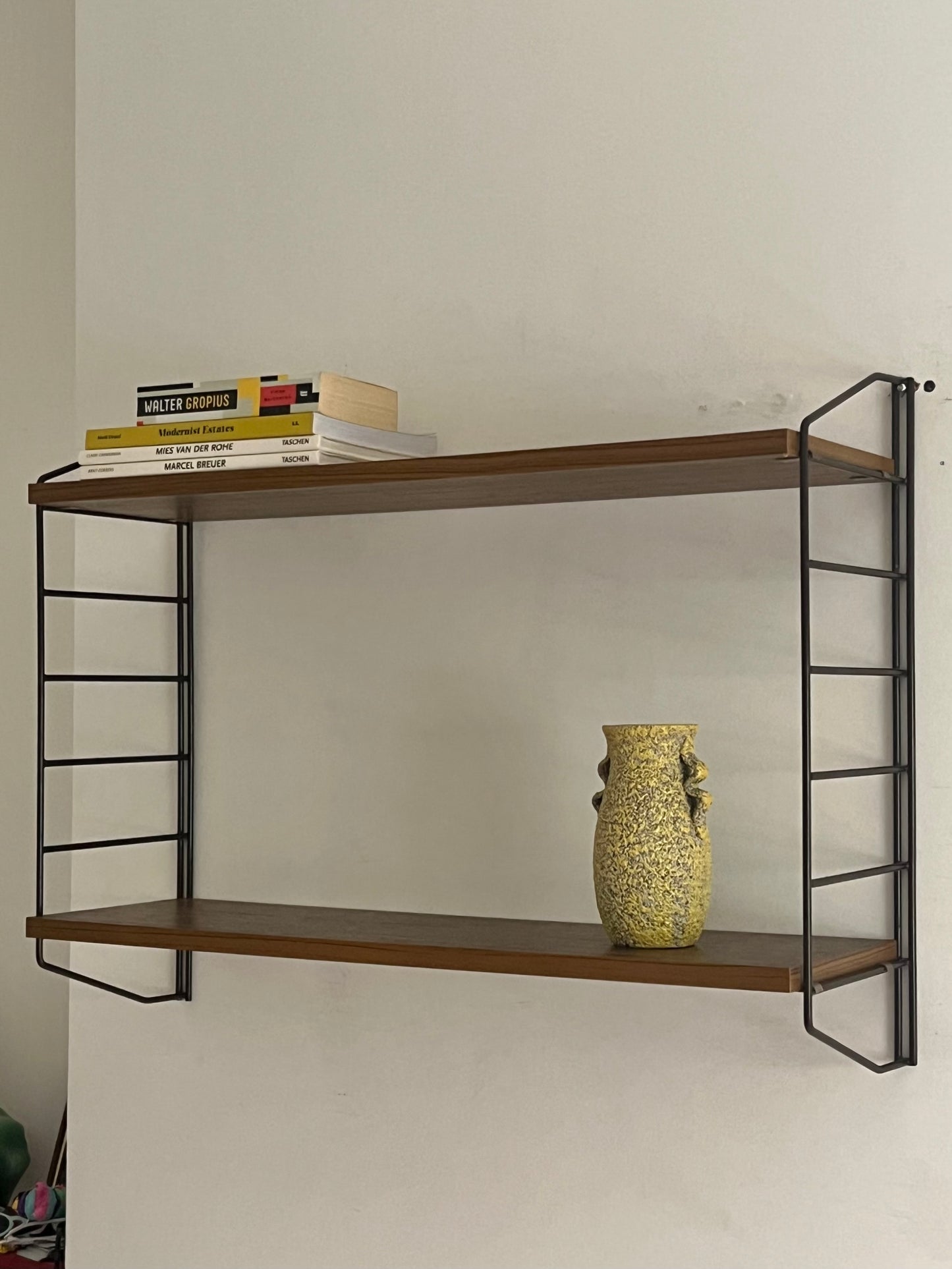Mid Century String Modular Shelving unit by Brianco