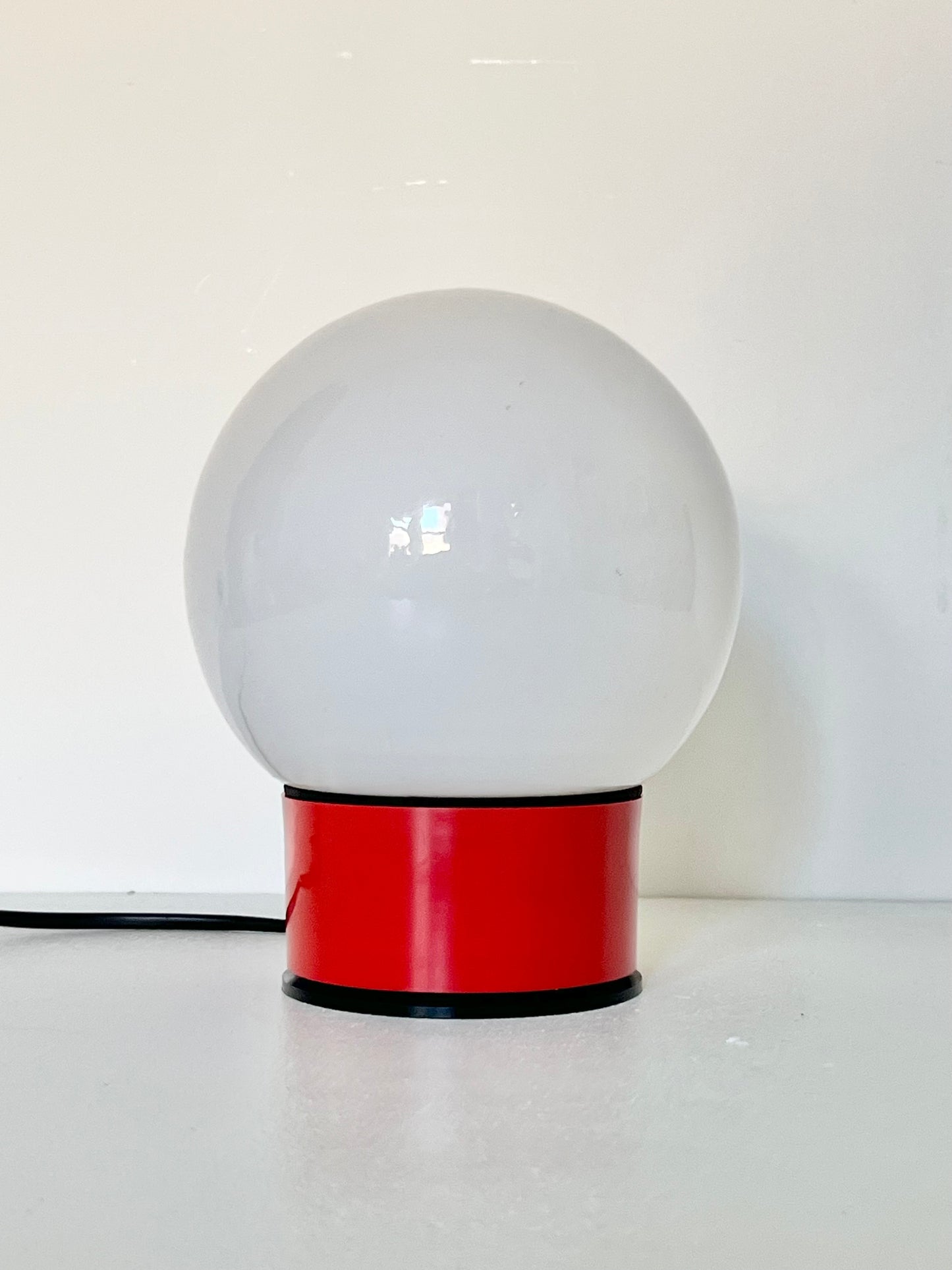 Mid Century Space Age Globe Table Lamp