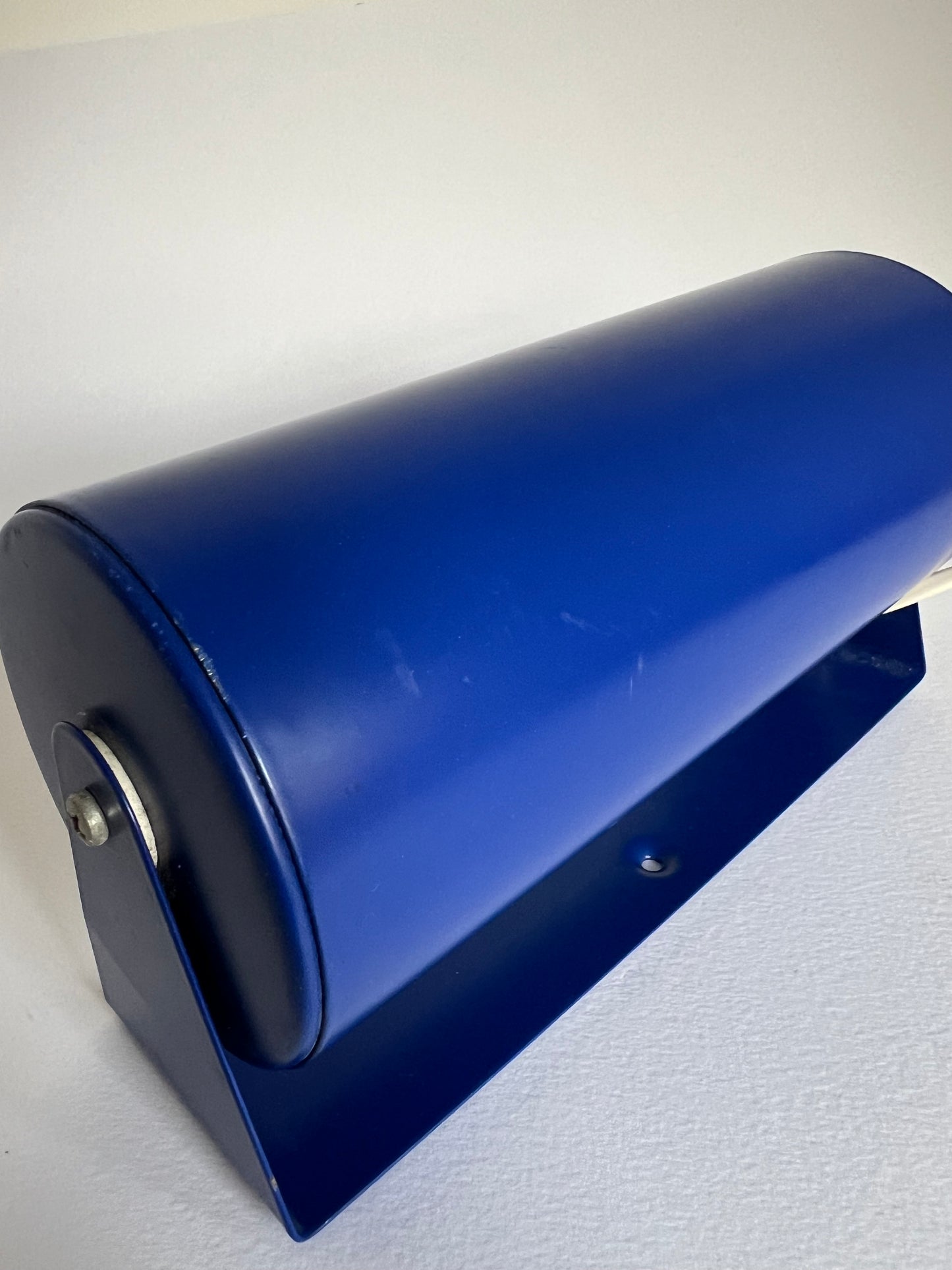 Vintage Mid Century Ikea V413 Blue Wall Lamp