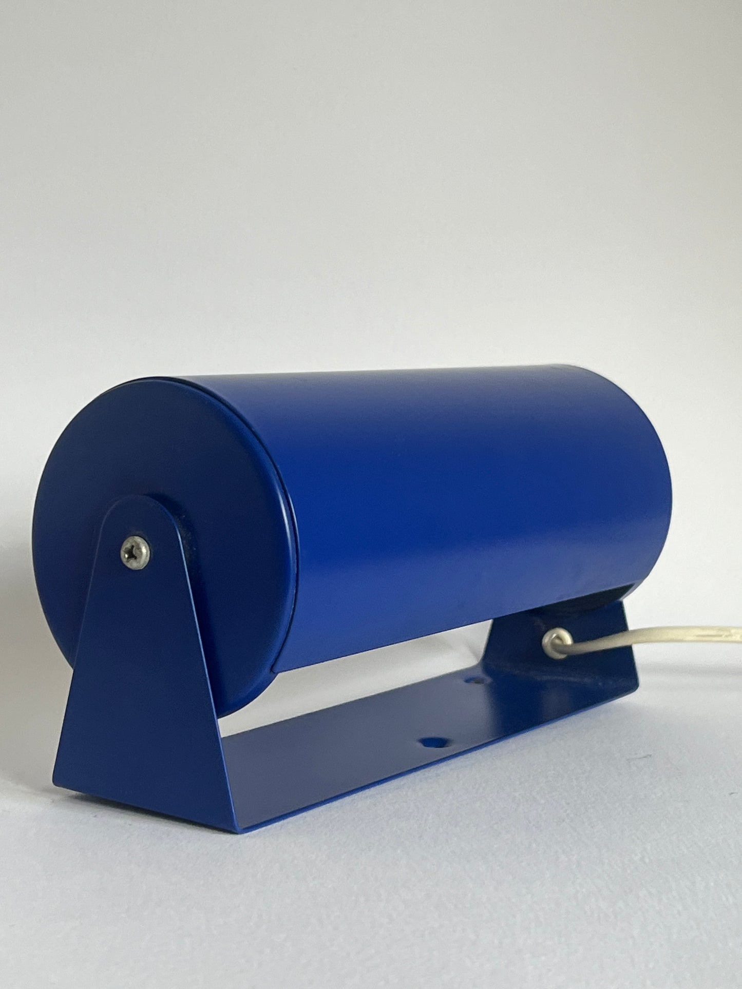 Vintage Mid Century Ikea V413 Blue Wall Lamp