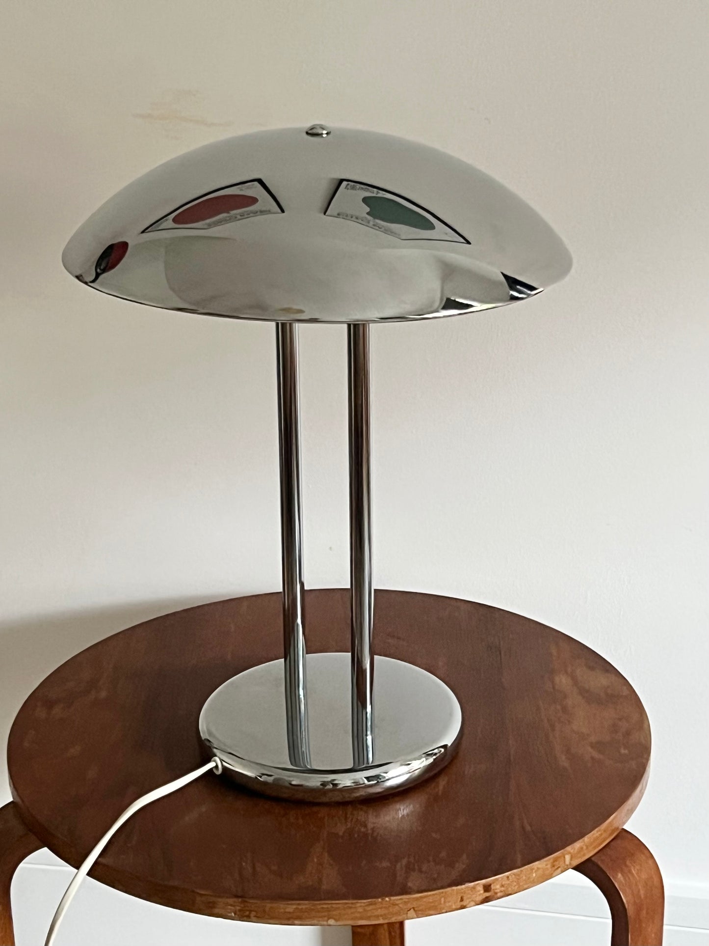 Vintage 80’s IKEA Chrome Desk Lamp by Robert Sonneman