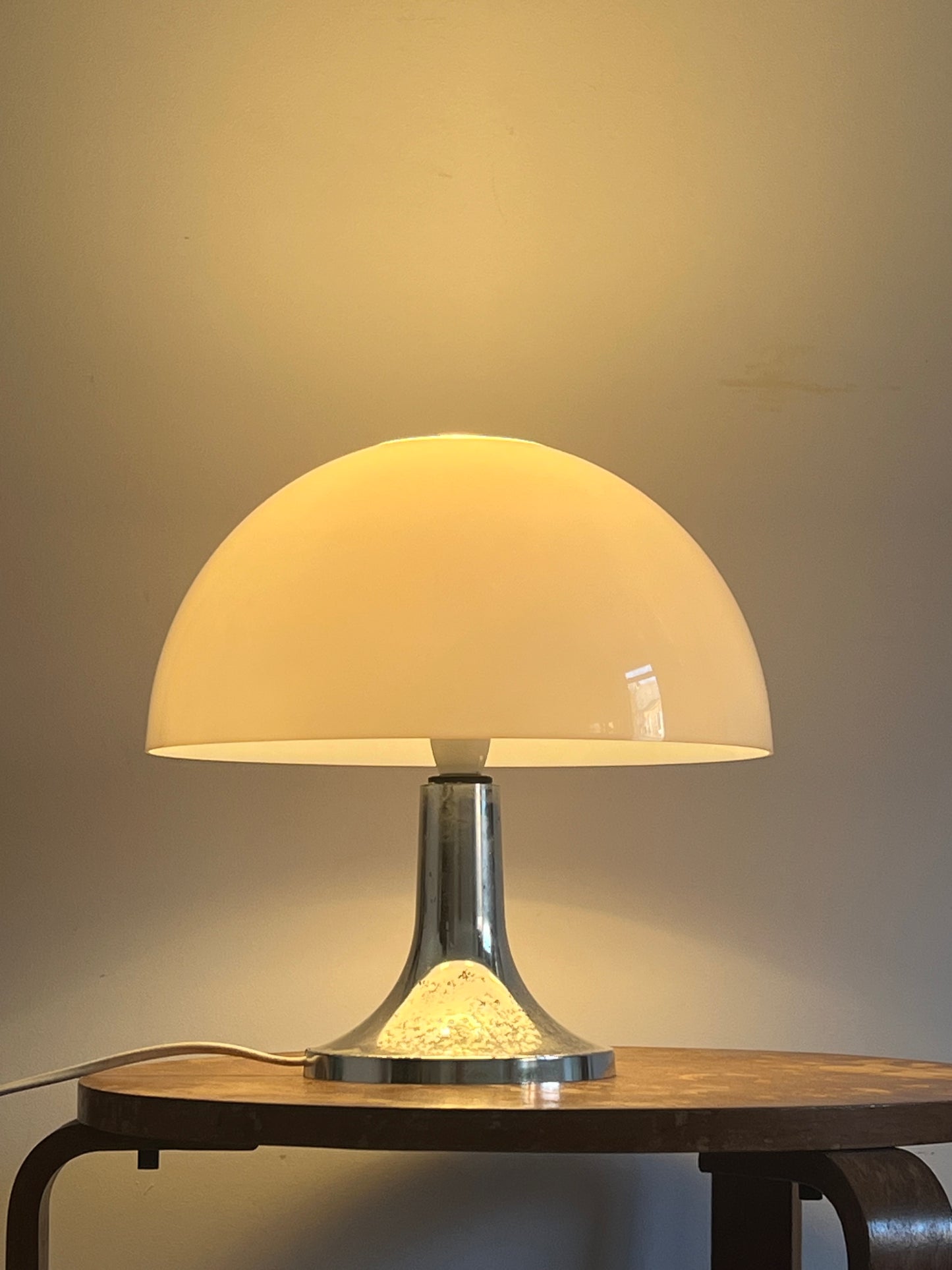 Mid Century Space Age Mushroom Lamp by Gilbert