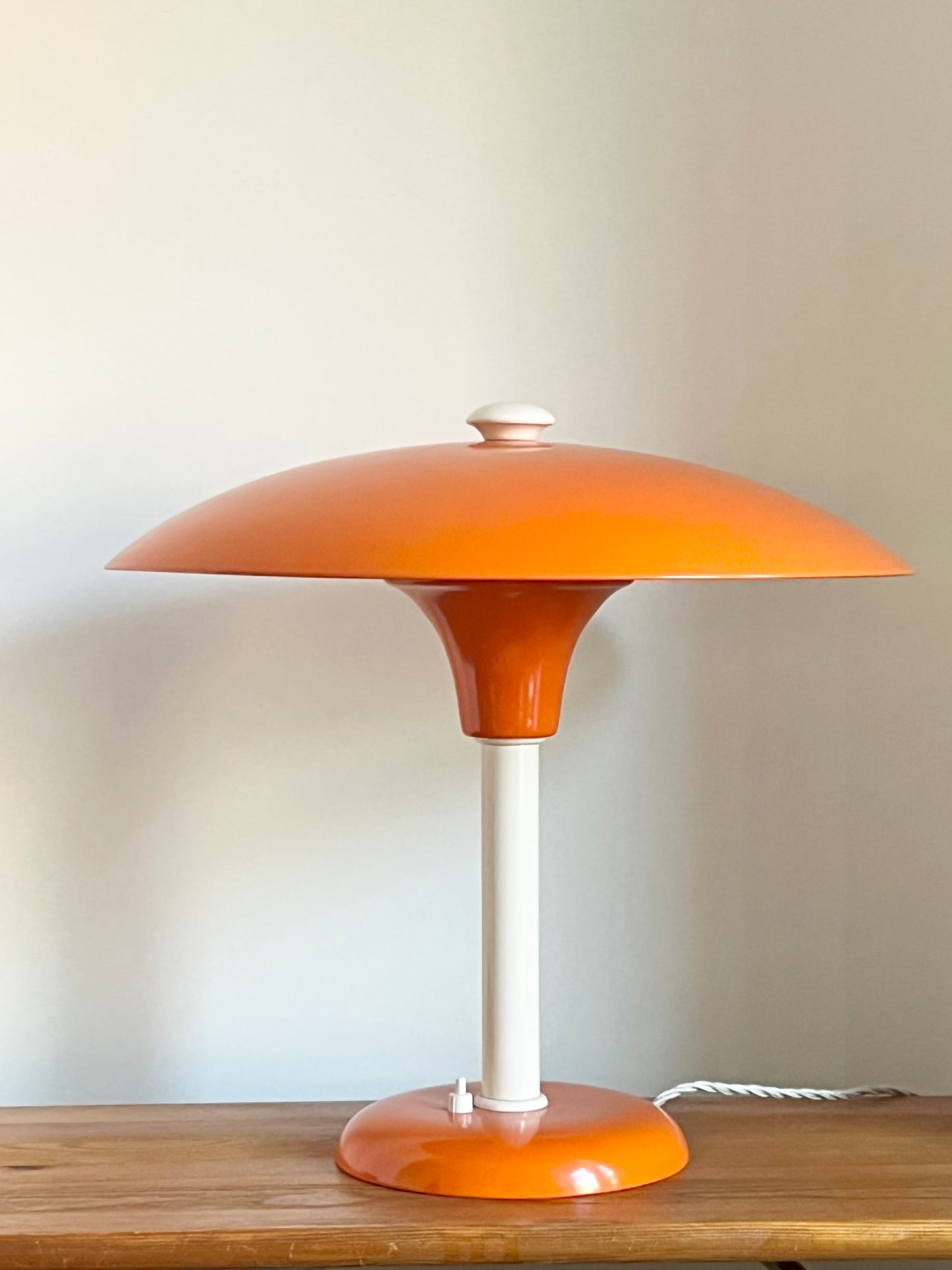 Art Deco Modernist Bauhaus Mushroom Lamp by Max Schumacher