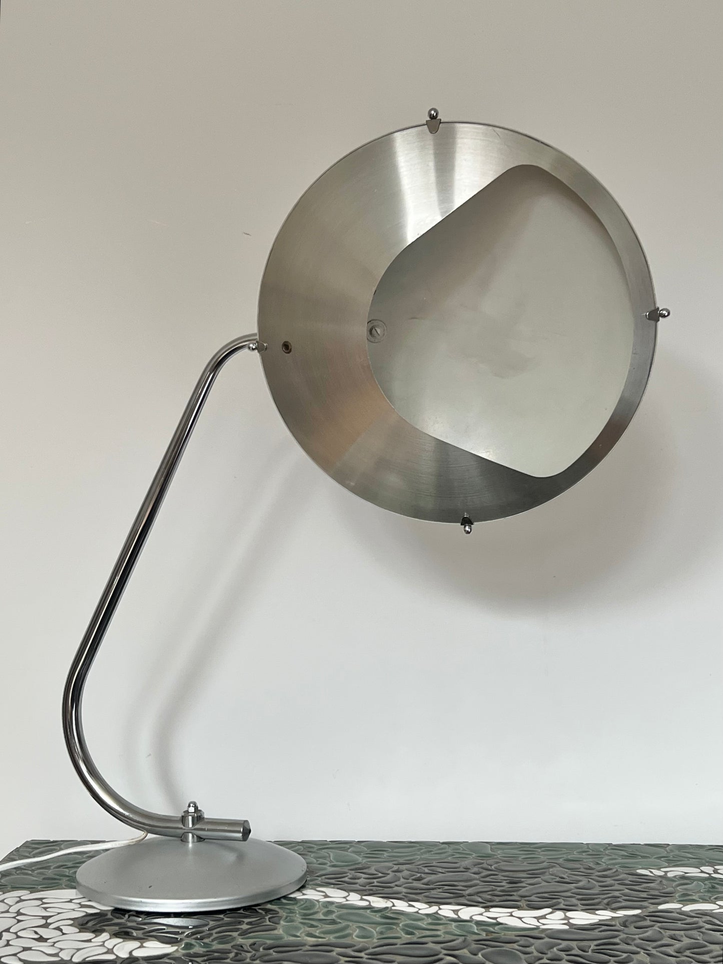 Mid Century Space Age UFO 
Table Lamp