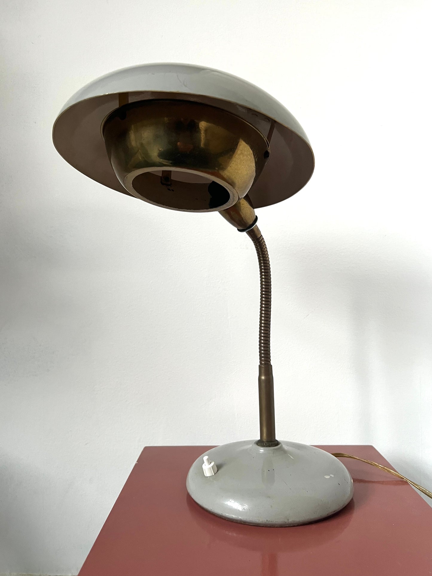 Mid Century Art Deco Space Age Table Lamp