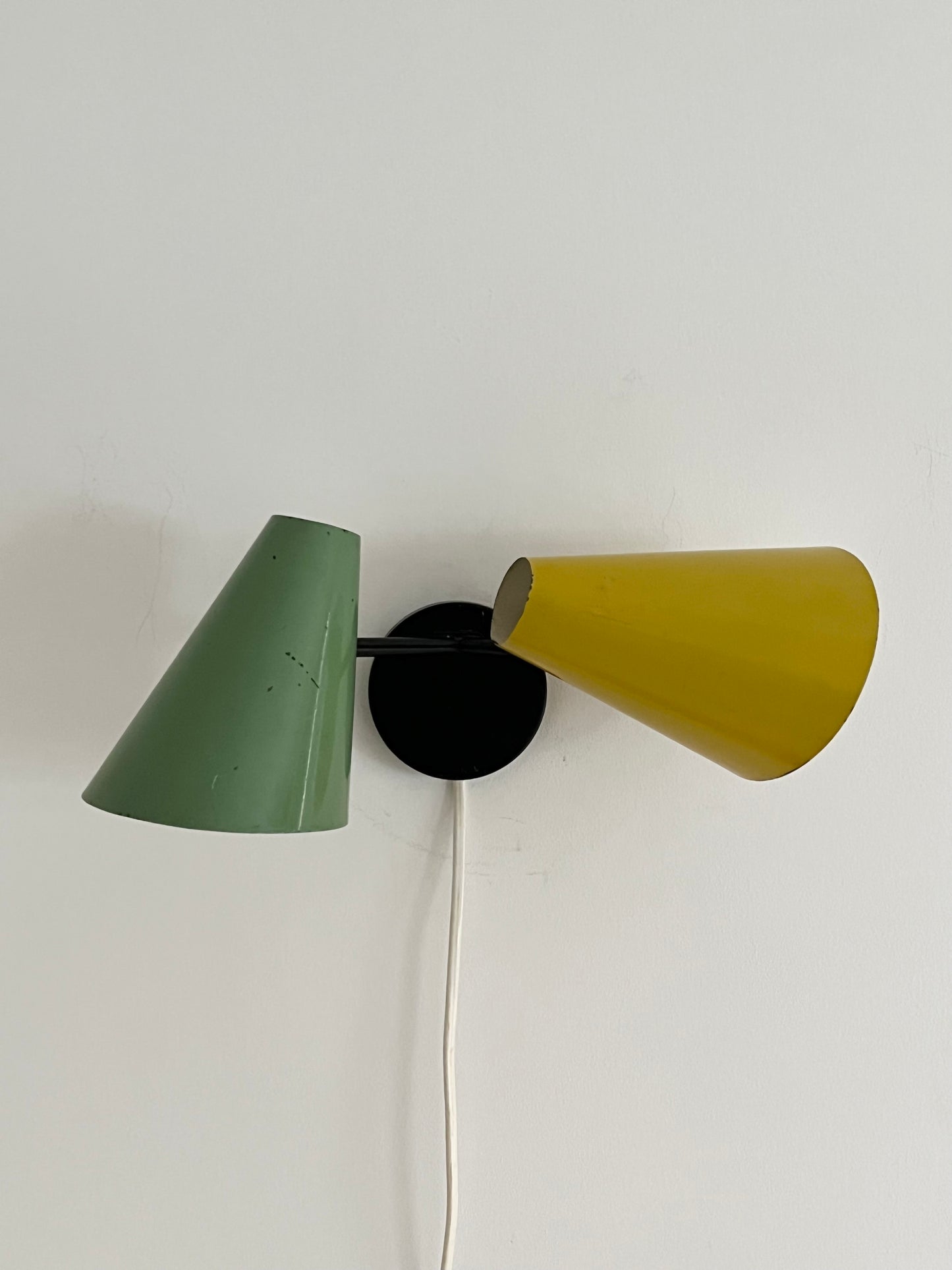Mid Century Modern Wall Lamp by  Jacques Biny