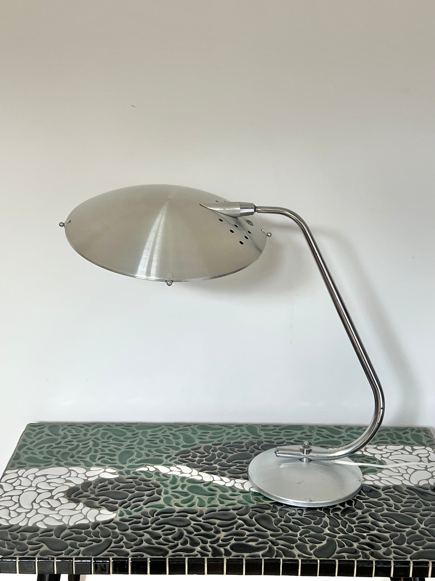 Mid Century Space Age UFO 
Table Lamp