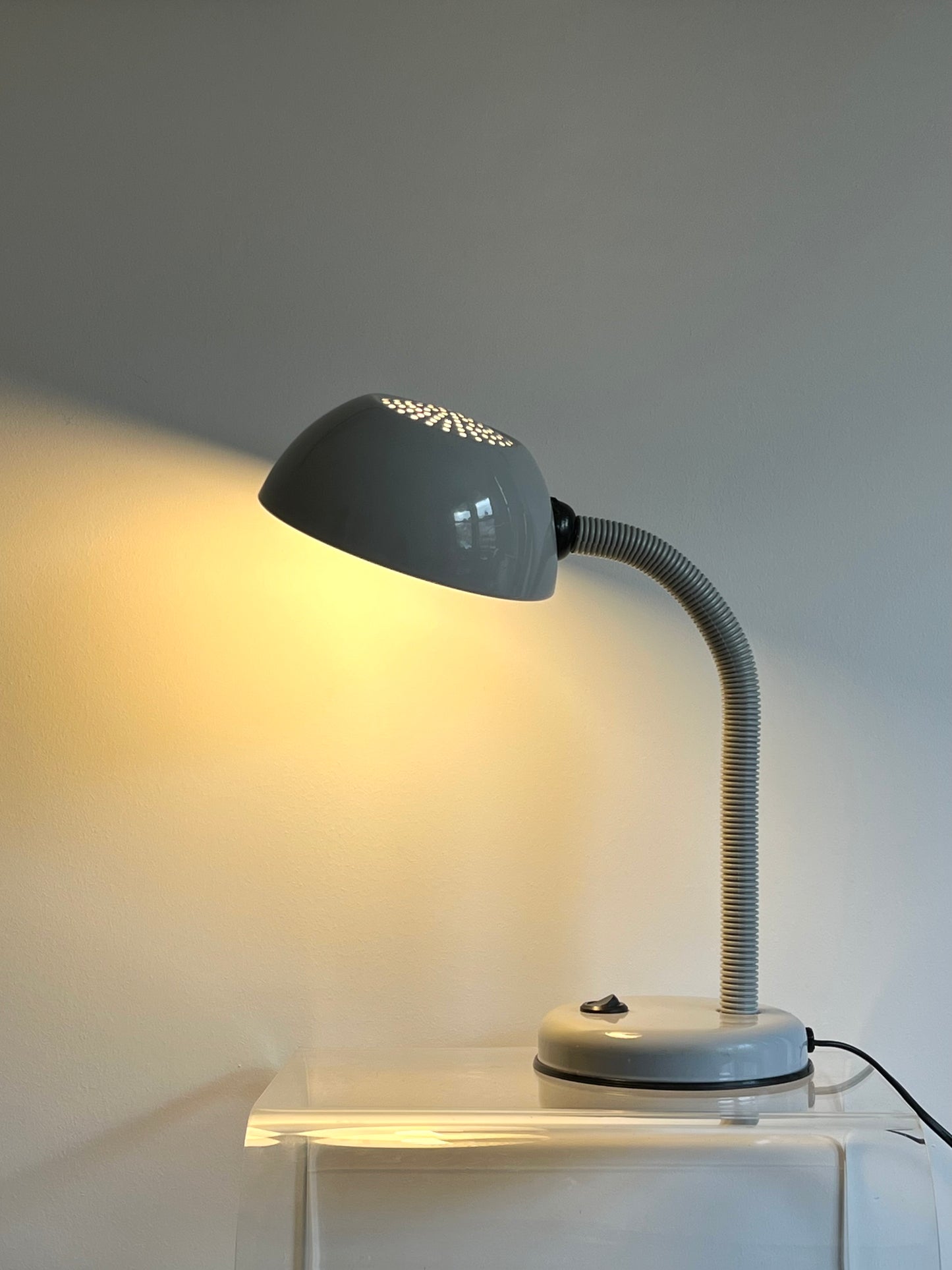 Postmodern Grey Table Lamp