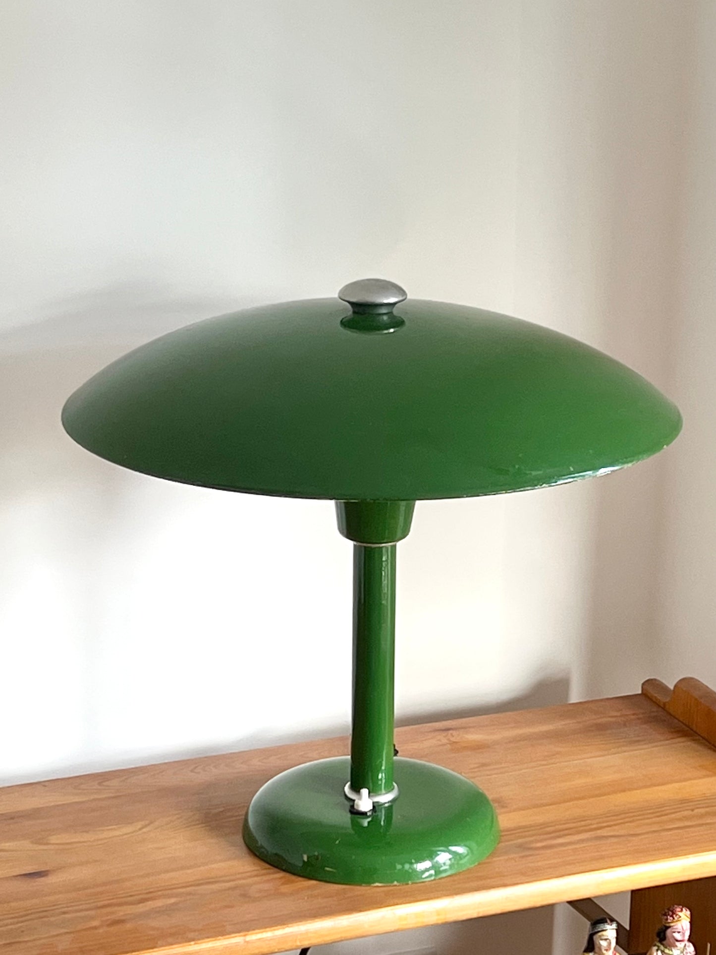 Art Deco Modernist Bauhaus Mushroom Lamp by Max Schumacher