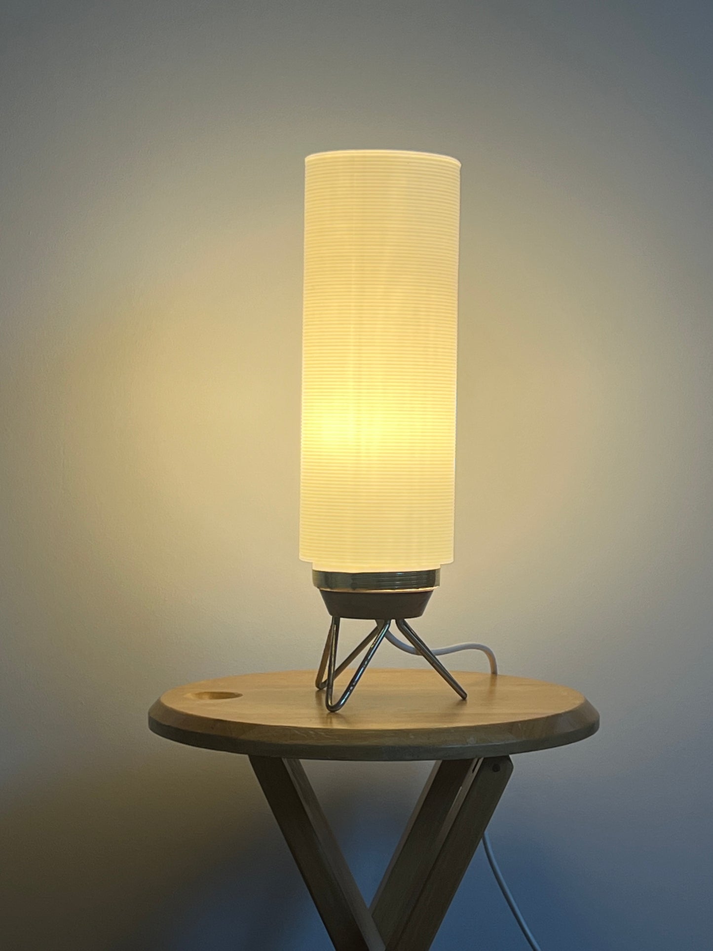 Mid Century Modern Rotaflex Style Tripod Lamp