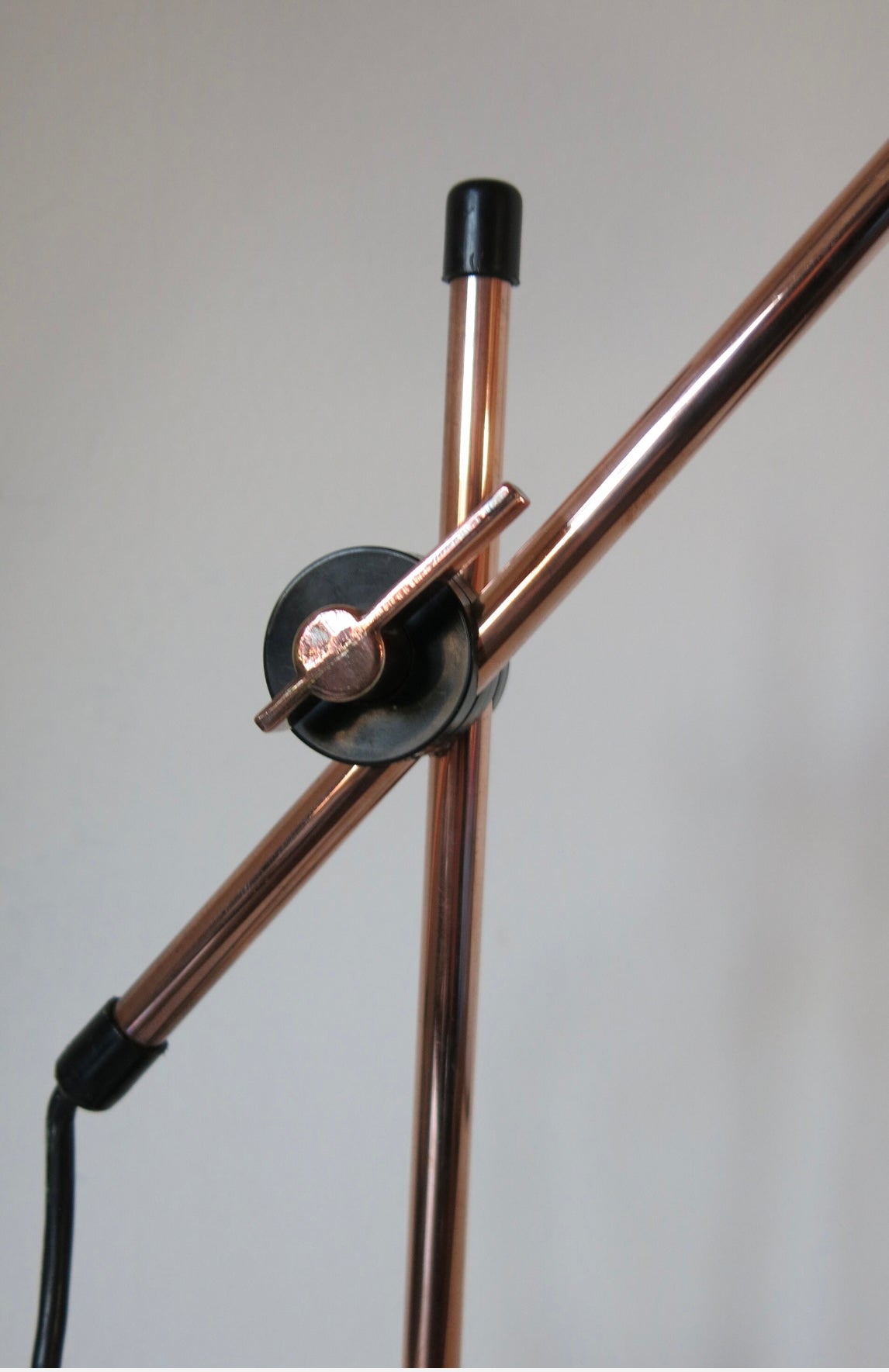 Copper G. A. Scott Adjustable Desk Lamp for MacLamp Co. 1958