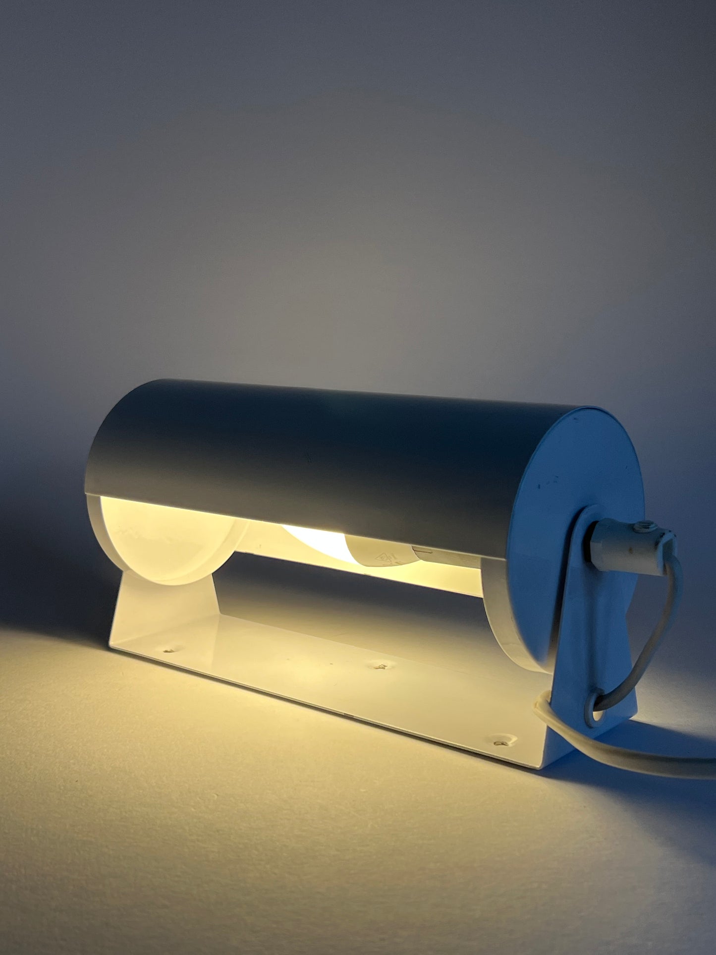 Vintage Mid Century Ikea V413 White Wall Lamp