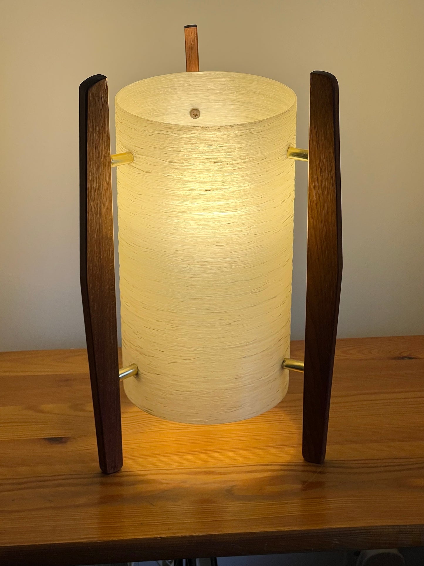 Vintage Mid Century Rocket Table Lamp