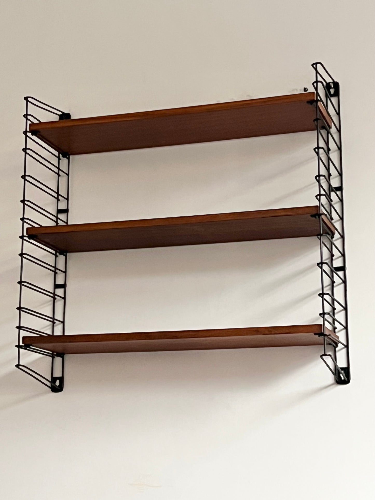 Vintage Mid Century Tomado String Shelving Unit
