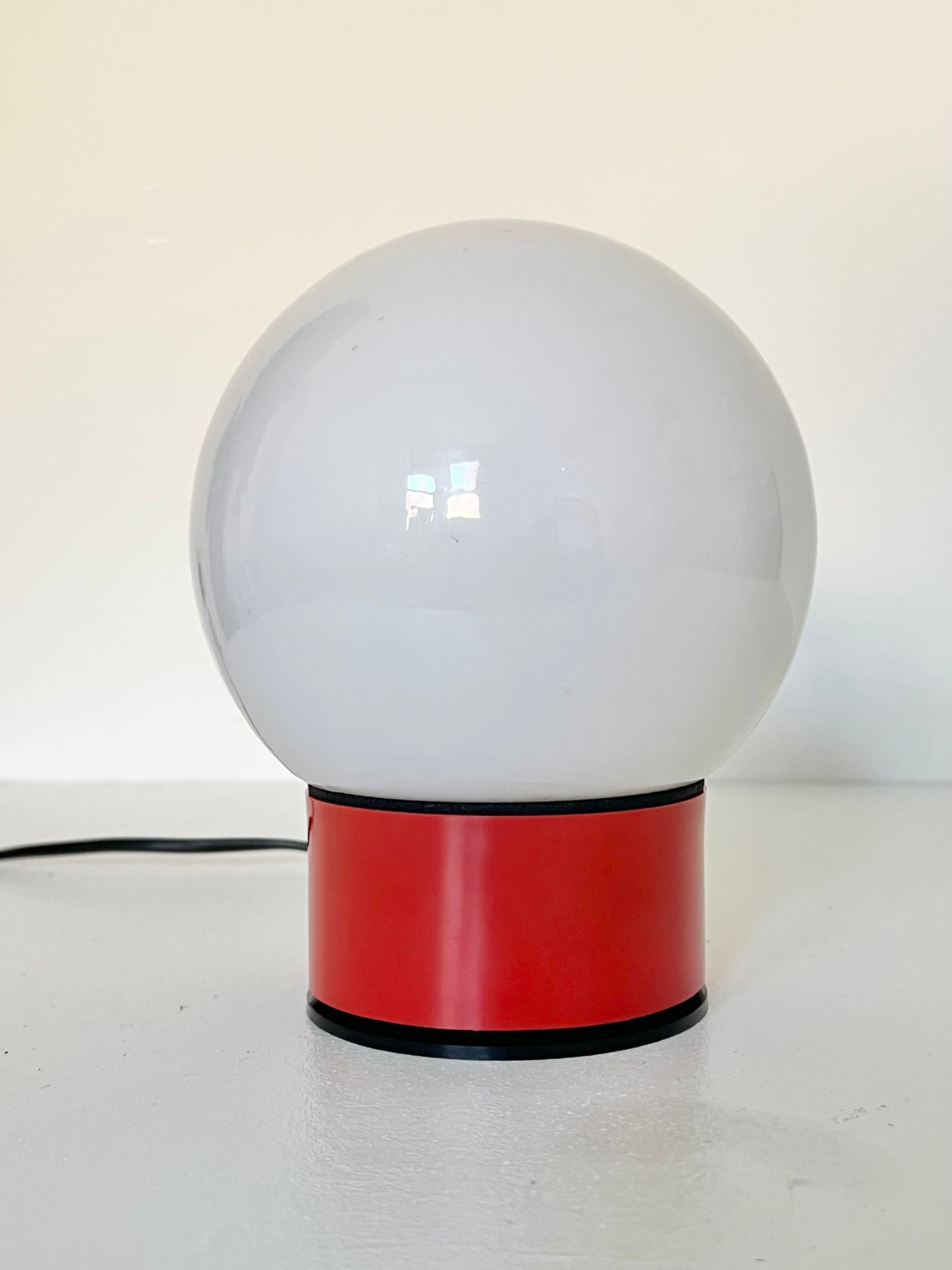 Mid Century Space Age Globe Table Lamp