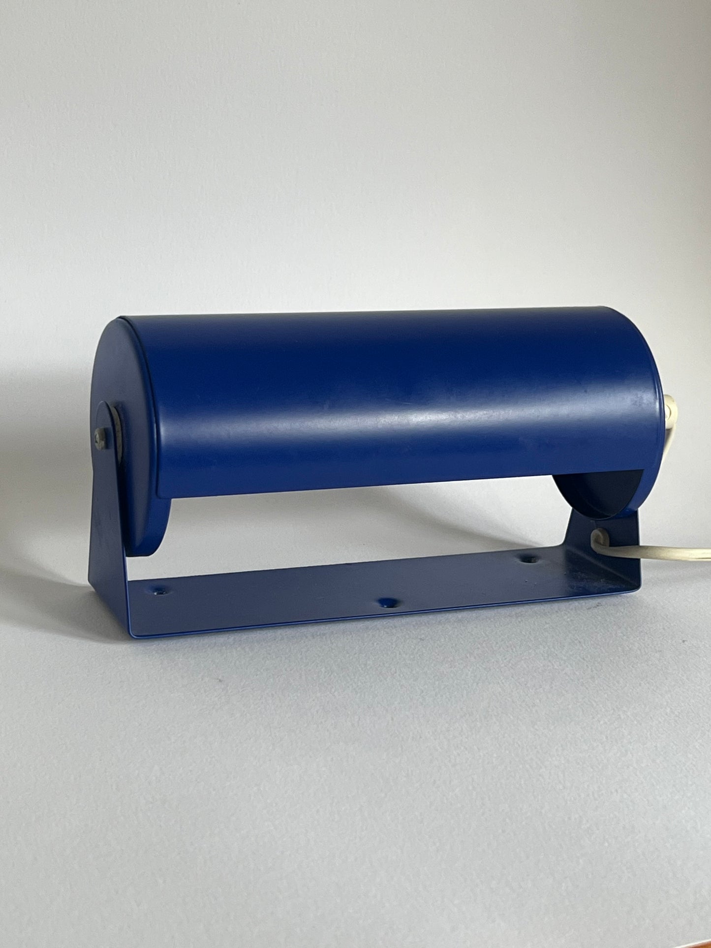 Vintage Mid Century Ikea V413 Blue Wall Lamp