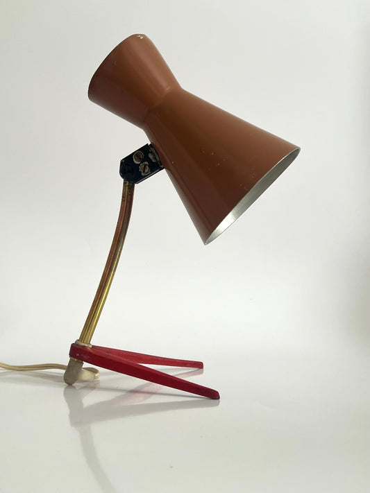 Mid Century Modern Diabolo Tripod Table Lamp