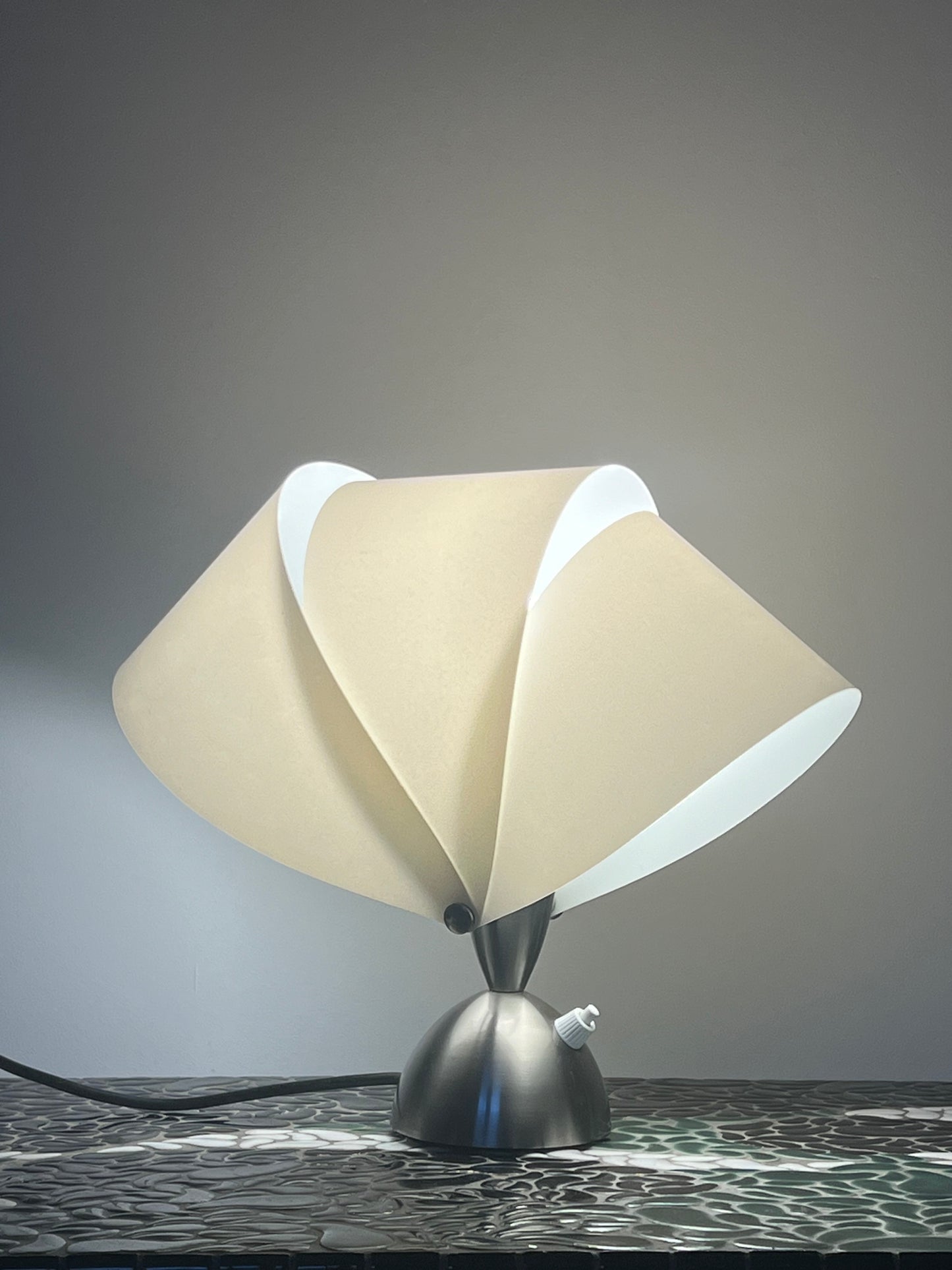 Sculptural Table Lamp by Hannes Wettstein for Oluce