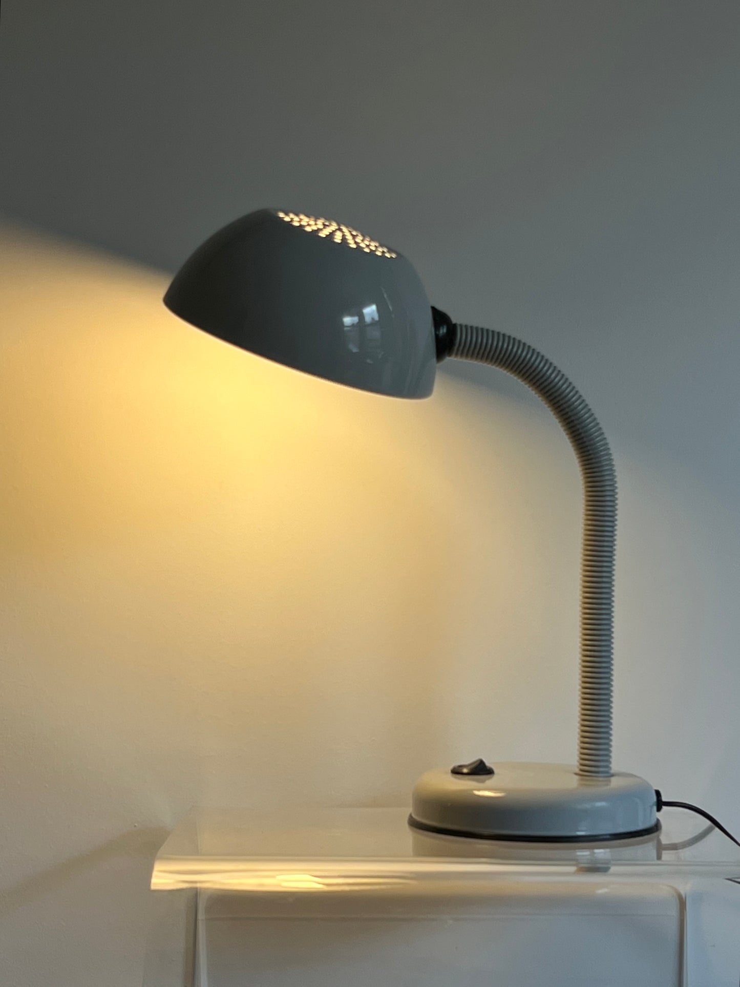 Postmodern Grey Table Lamp