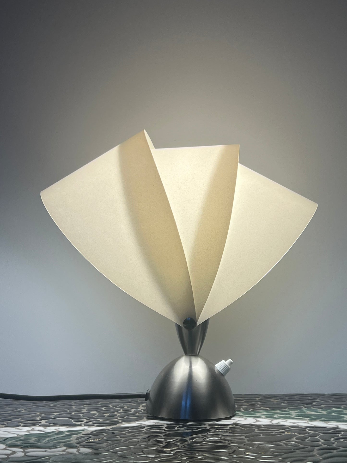 Sculptural Table Lamp by Hannes Wettstein for Oluce