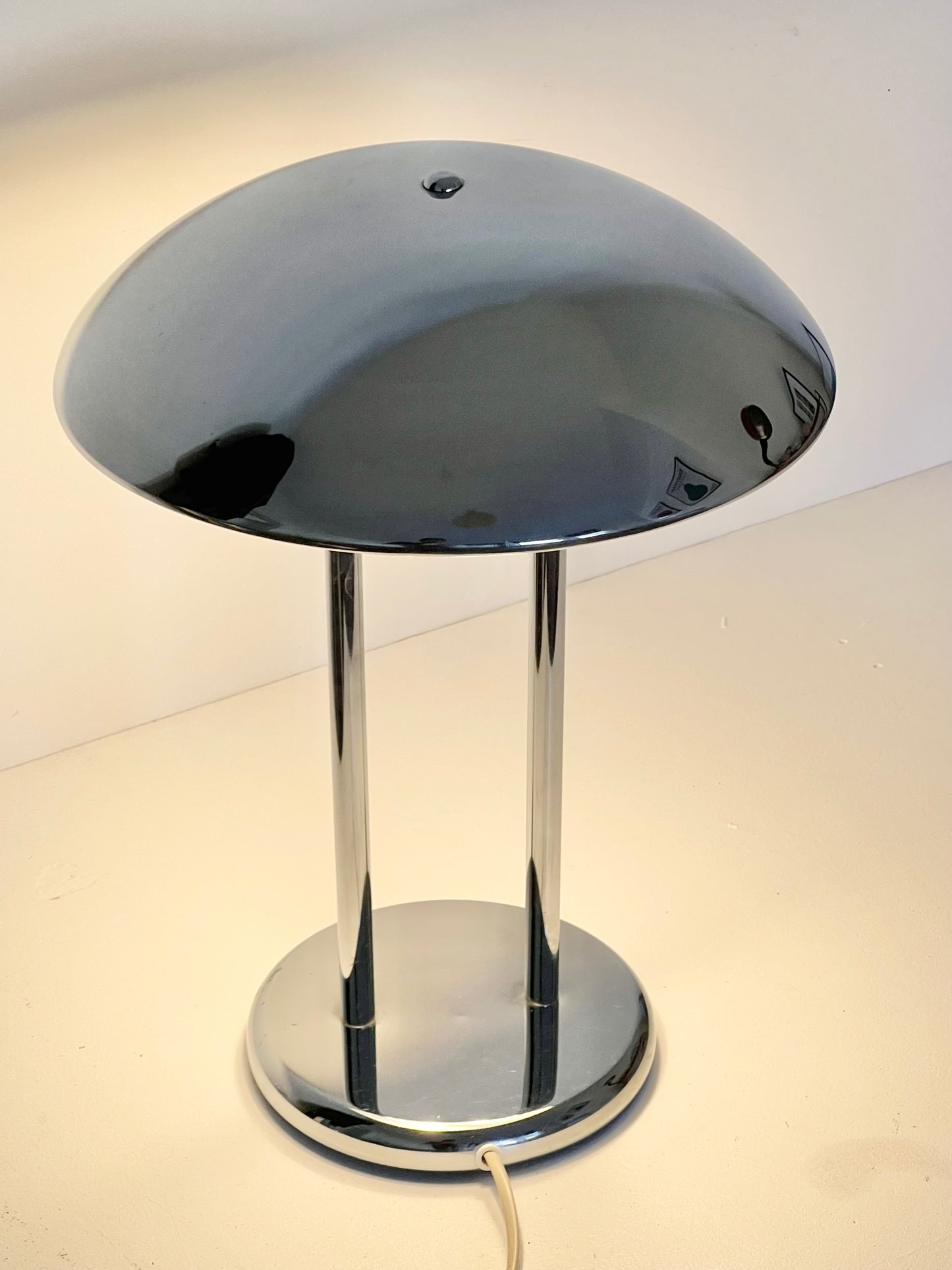 Vintage 80’s IKEA Chrome Desk Lamp by Robert Sonneman