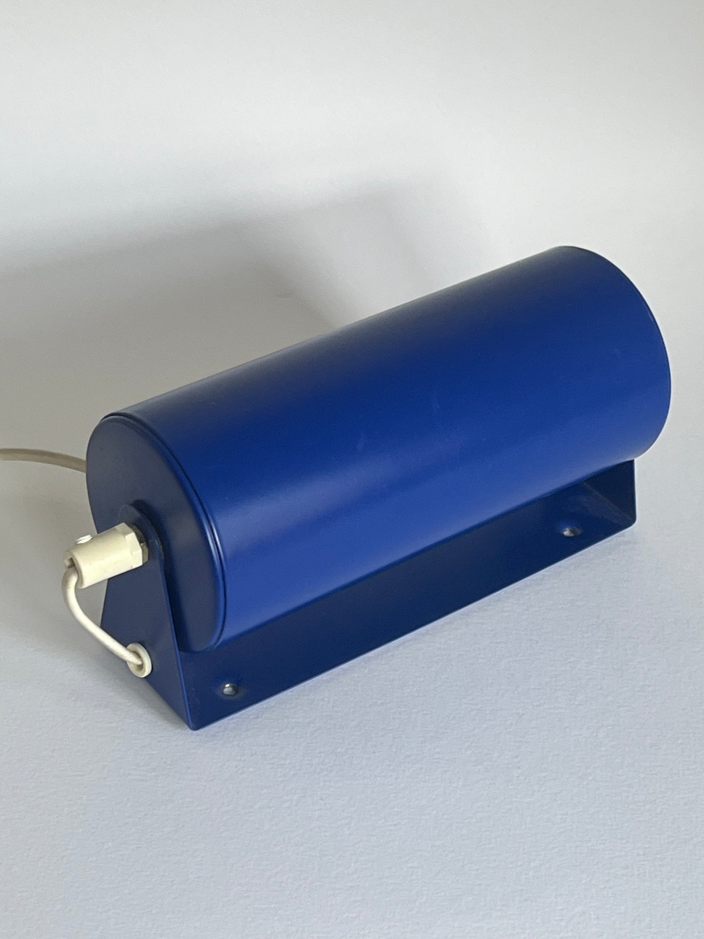 Vintage Mid Century Ikea V413 Blue Wall Lamp