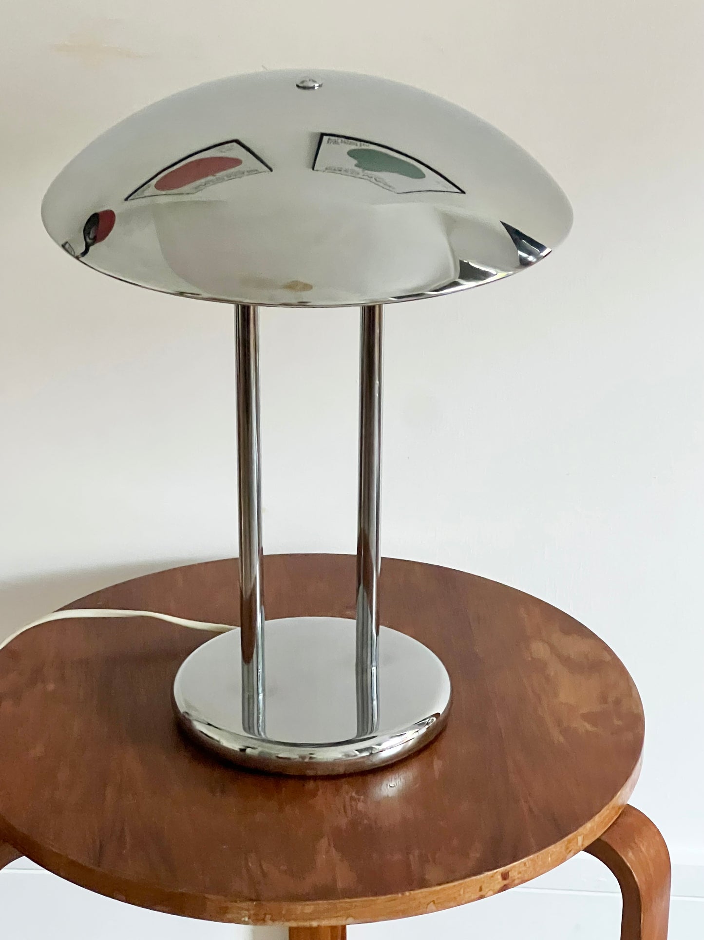 Vintage 80’s IKEA Chrome Desk Lamp by Robert Sonneman
