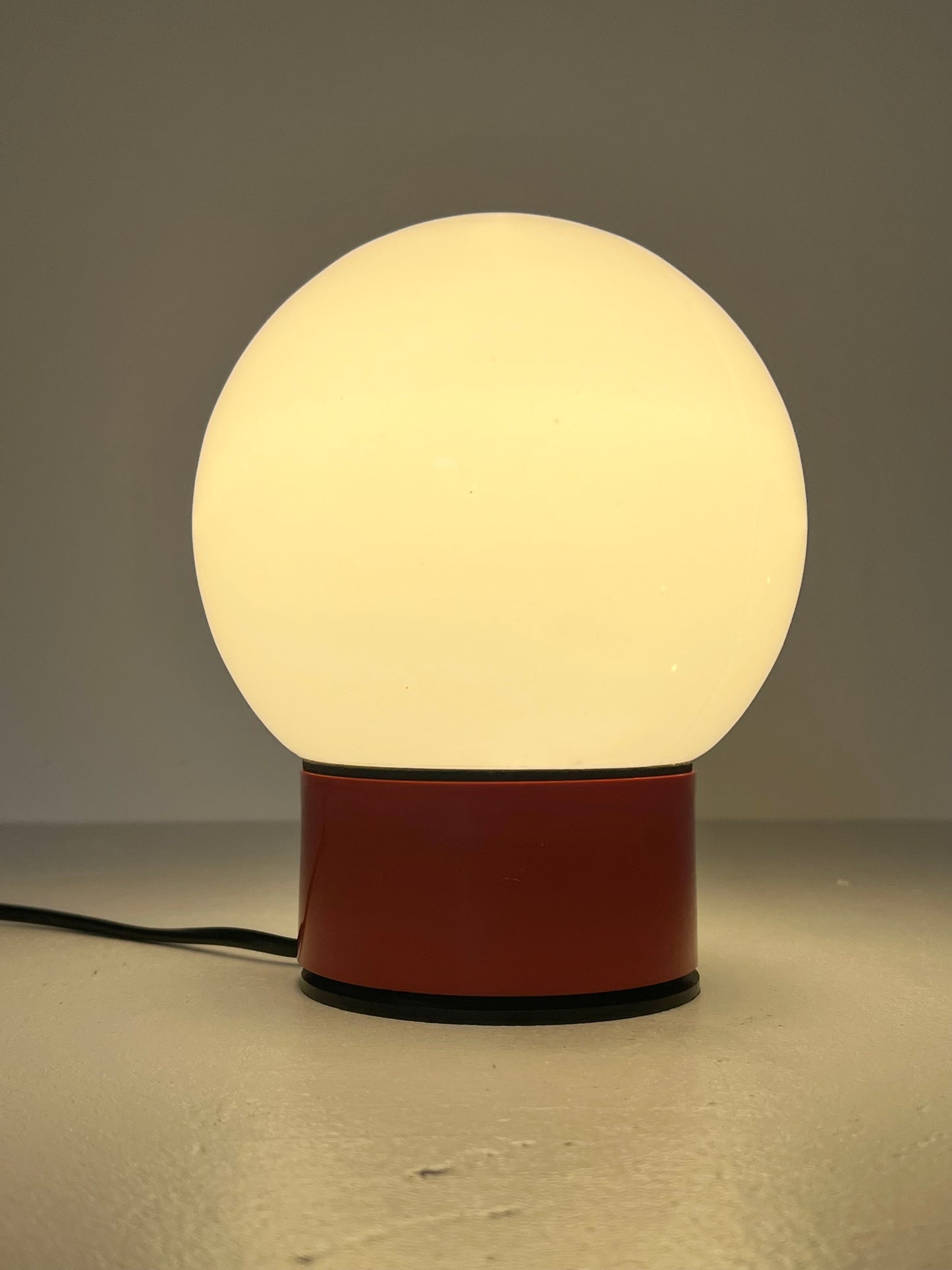 Mid Century Space Age Globe Table Lamp