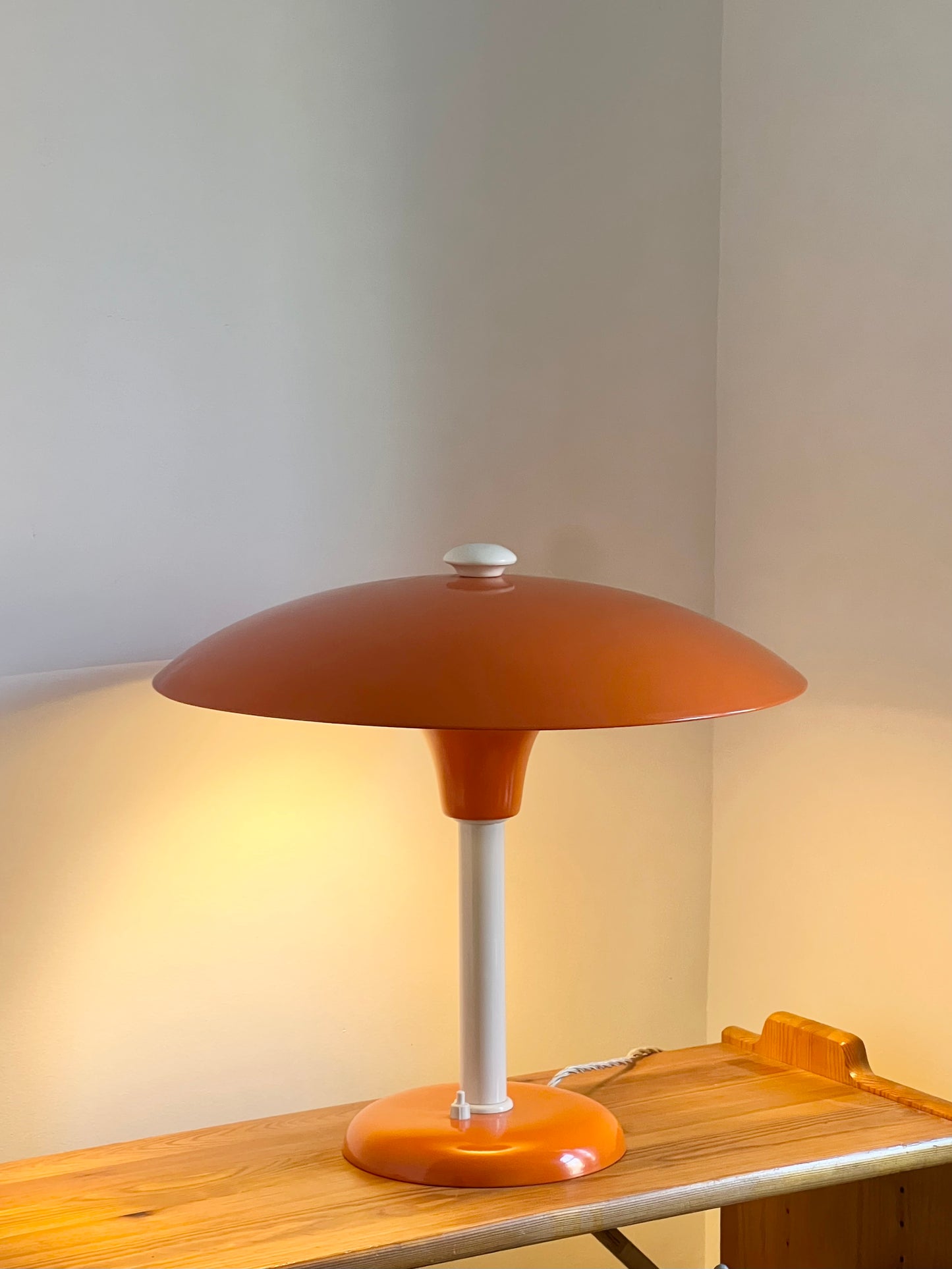 Art Deco Modernist Bauhaus Mushroom Lamp by Max Schumacher