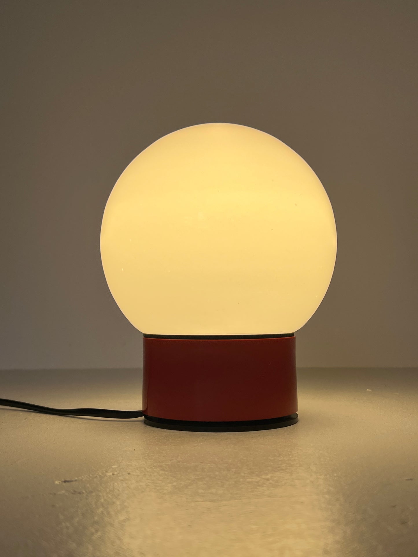 Mid Century Space Age Globe Table Lamp
