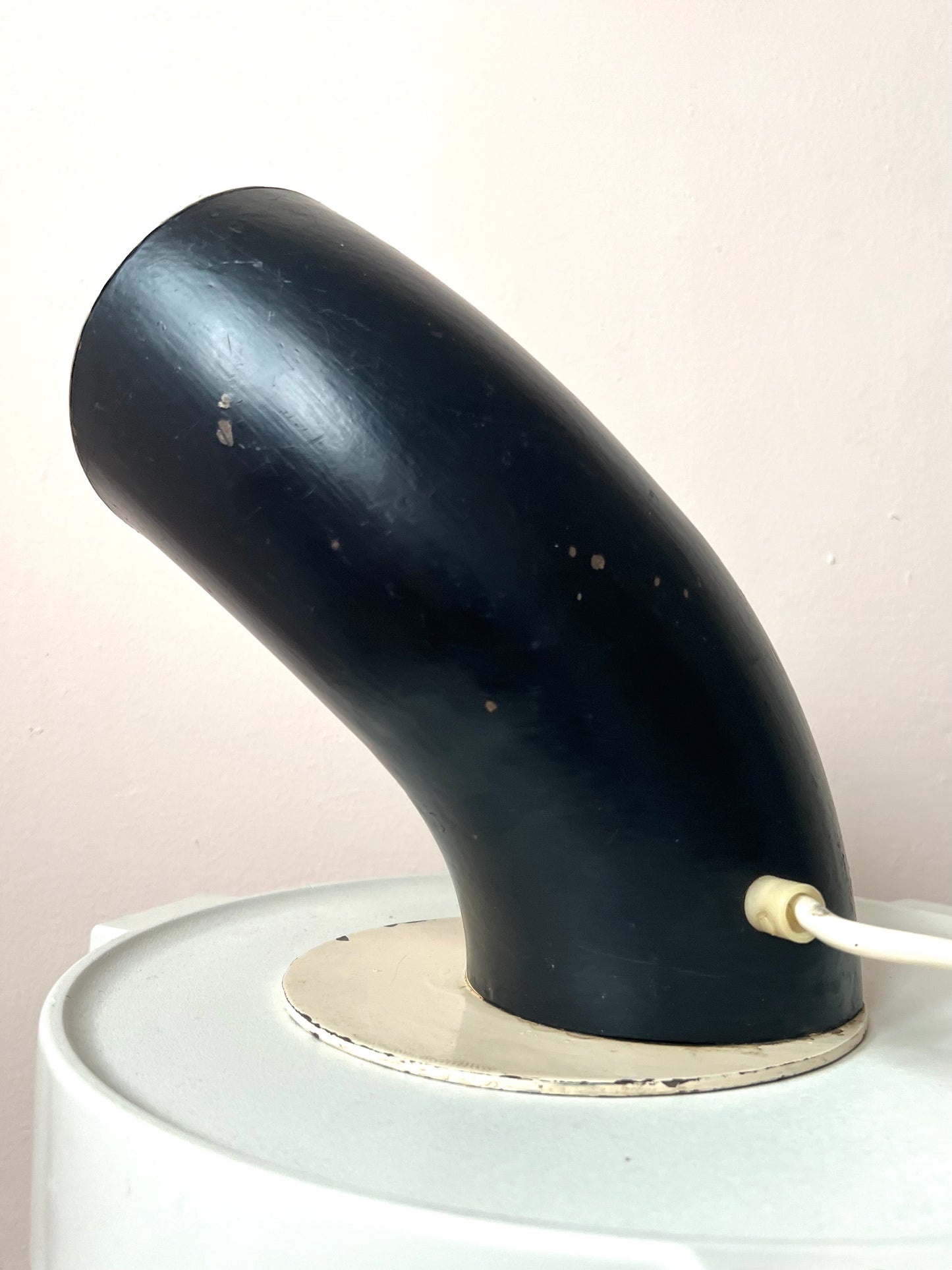 Mid Century Sculptural Tubular Table Lamp