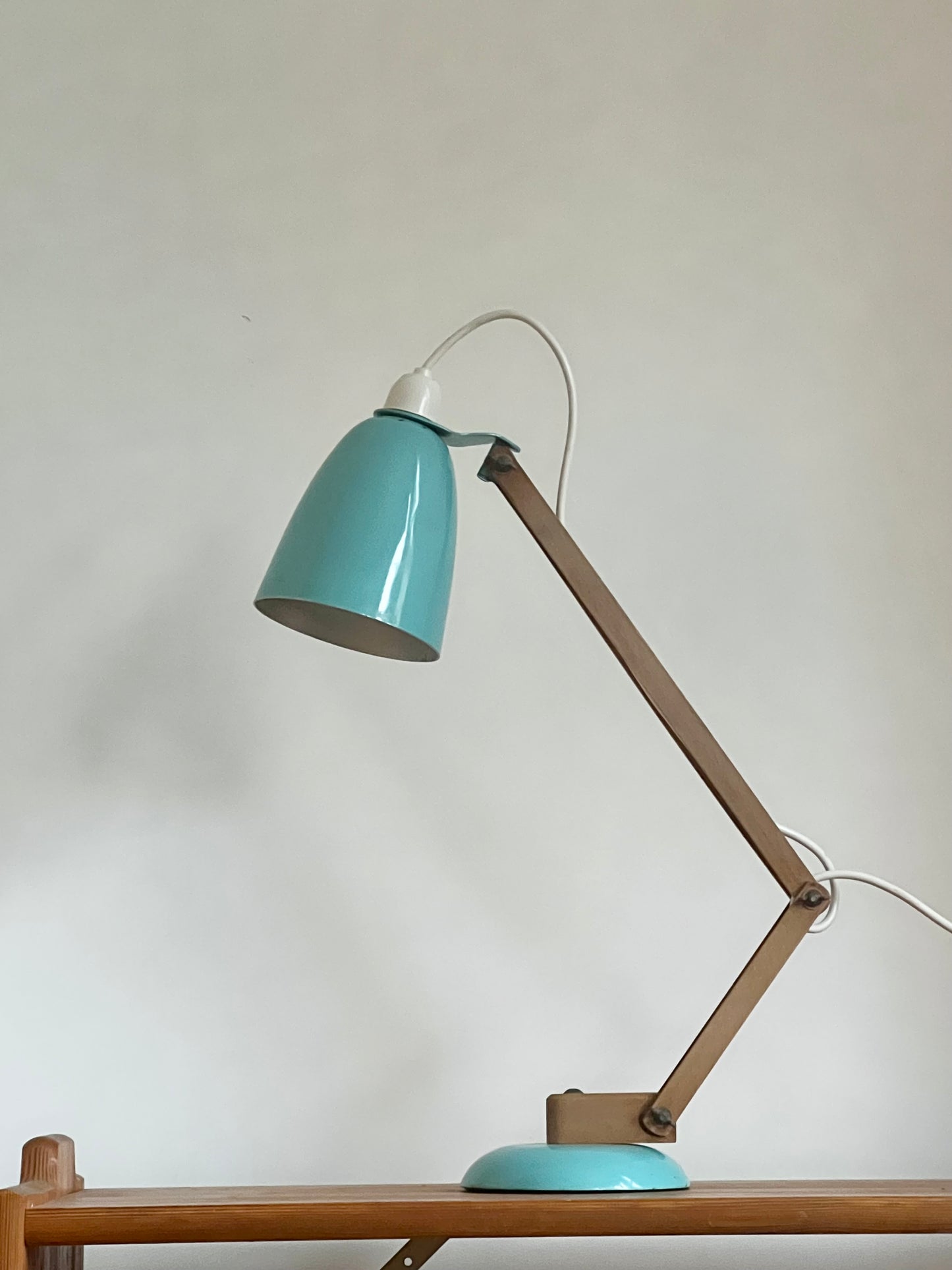 Vintage Mid Century Turquoise Maclamp