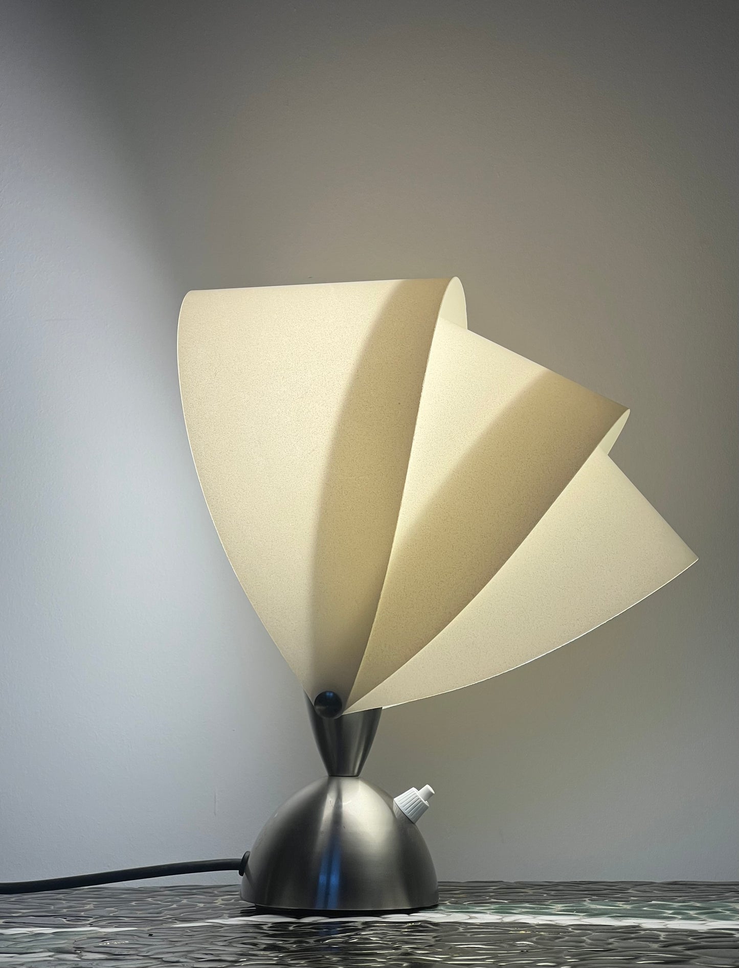 Sculptural Table Lamp by Hannes Wettstein for Oluce