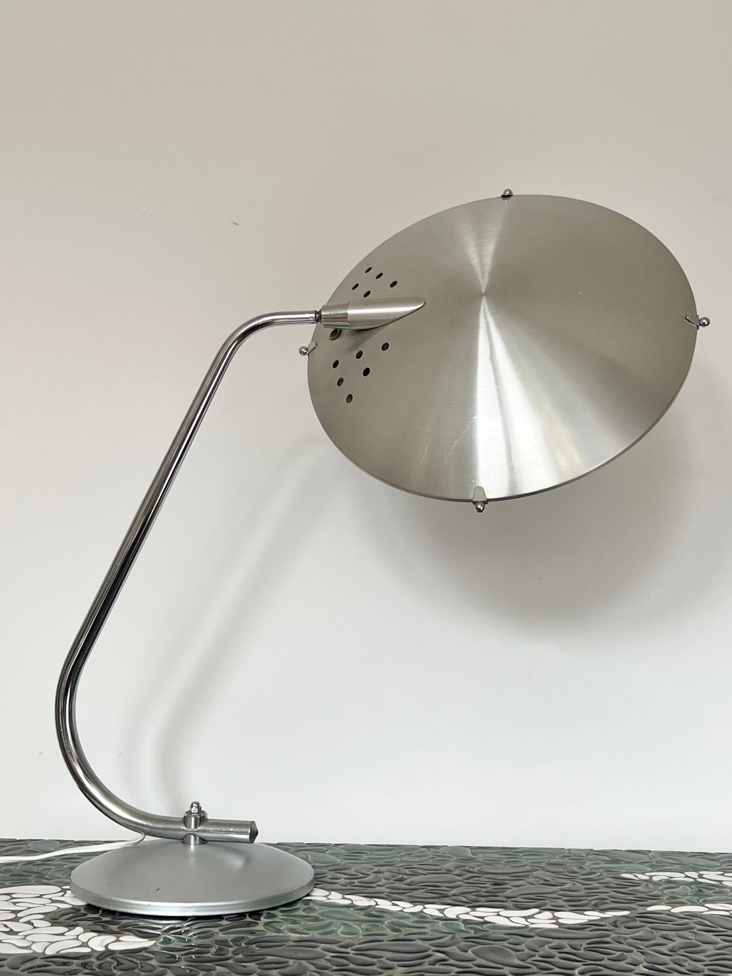 Mid Century Space Age UFO 
Table Lamp