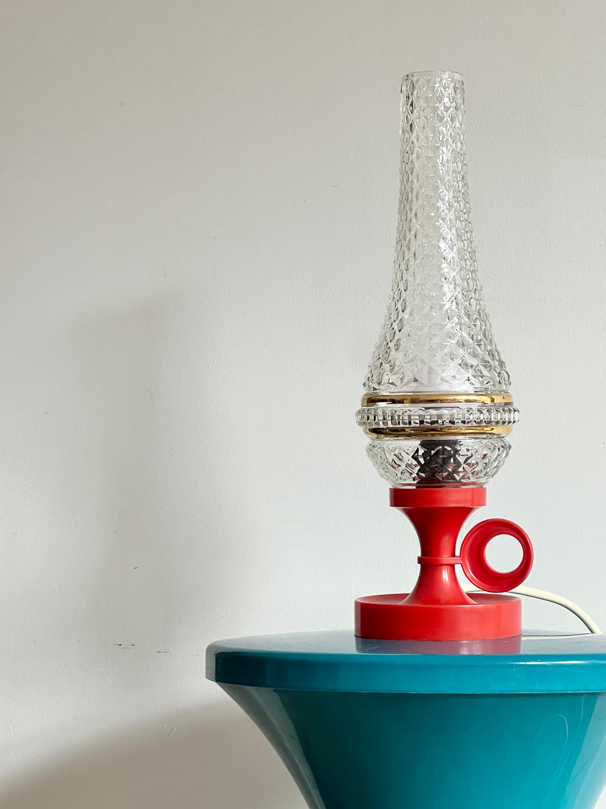Mid Century Space Age Table Lamp
