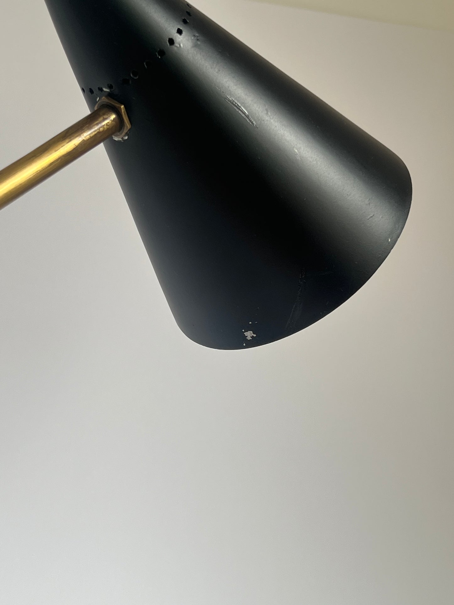 Mid Century Italian Gilardi & Barzaghi Cocotte Table Lamp